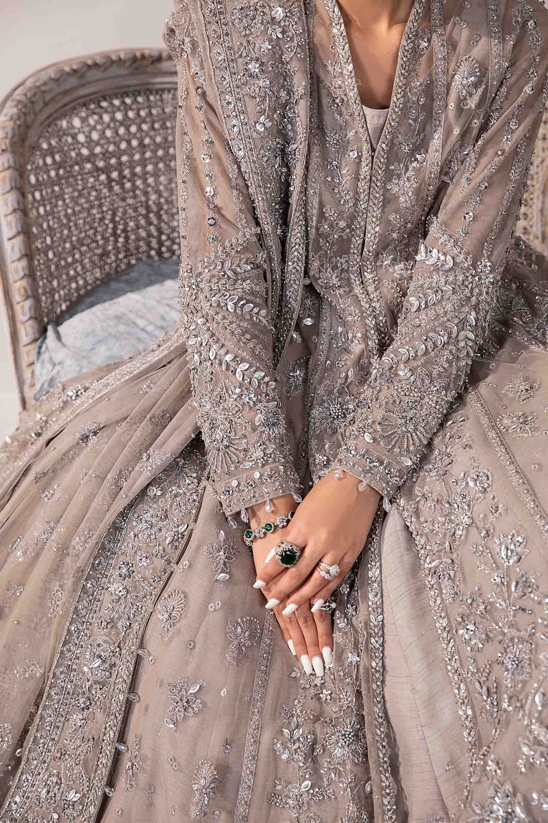 Maria B | Couture | Sylvana by Maria B - Designer Dress - Type: Ladies Clothes - Available at Libayah - 100% Original