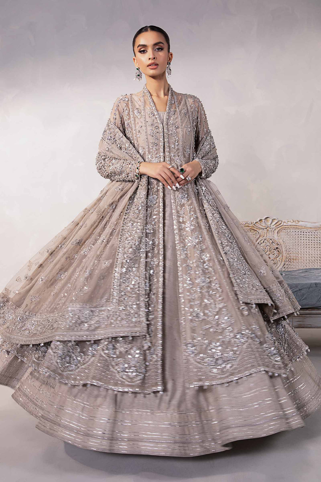 Maria B | Couture | Sylvana by Maria B - Designer Dress - Type: Ladies Clothes - Available at Libayah - 100% Original