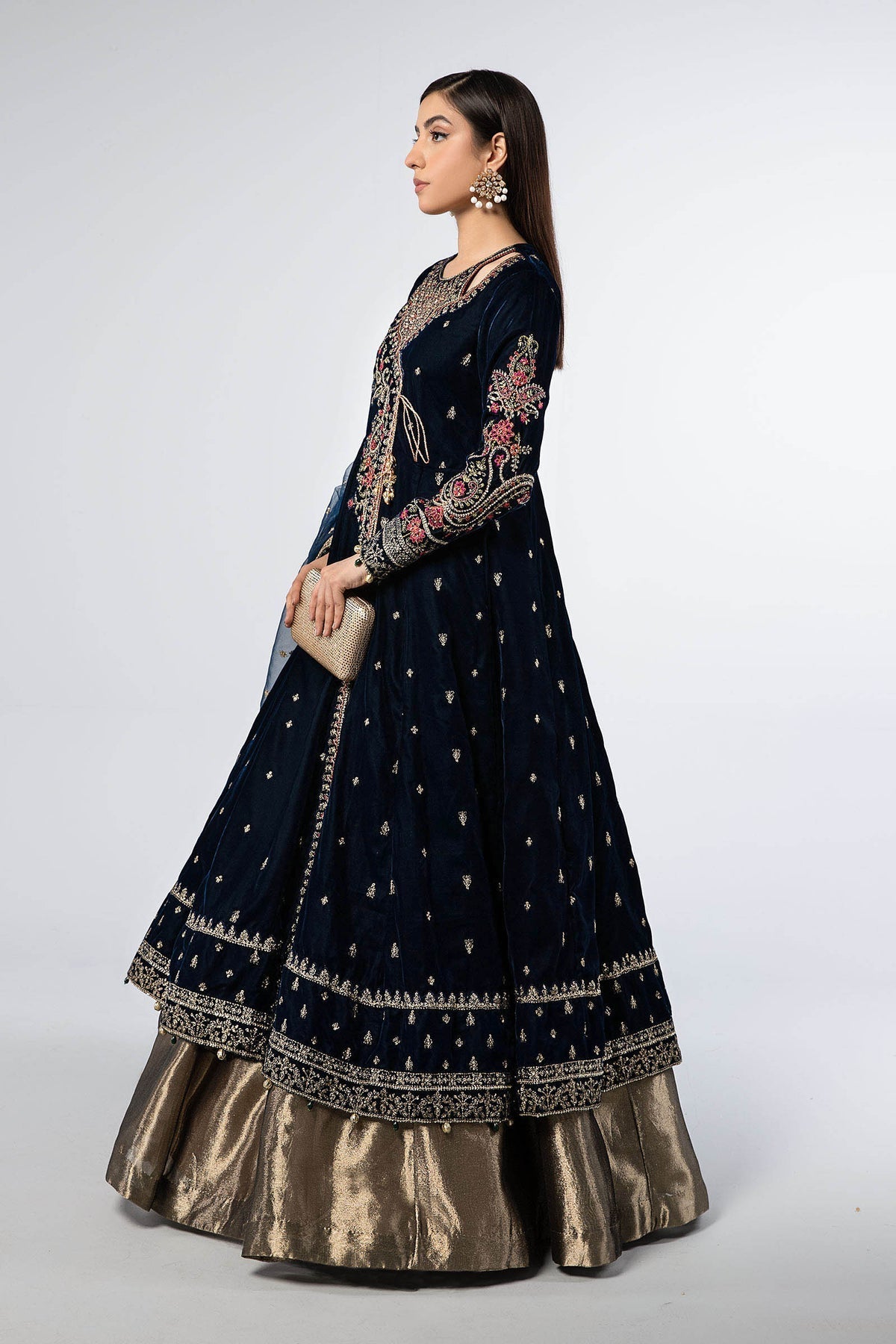 Maria B | Formal Wears | SF-W24-02 by Maria B - Designer Dress - Type: Ladies Clothes - Available at Libayah - 100% Original