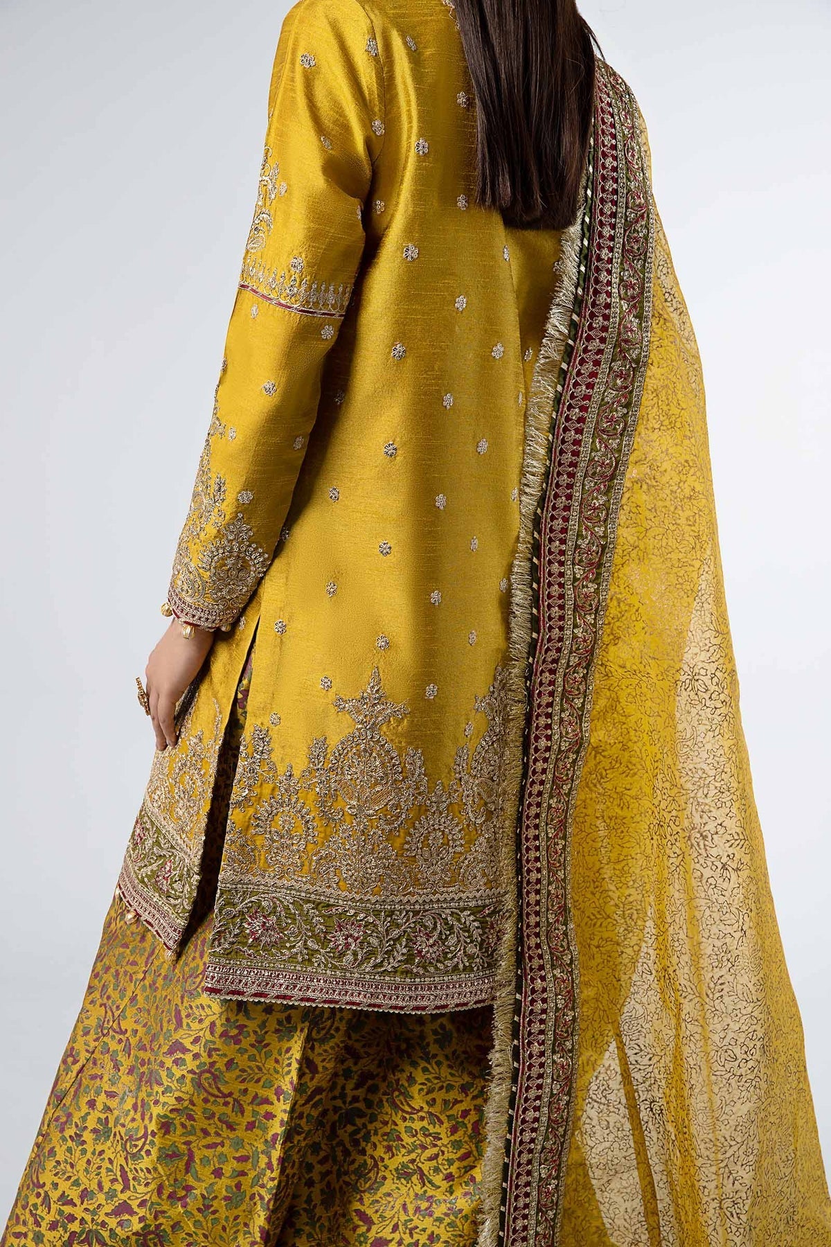 Maria B | Formal Wears | SF-W24-32 by Maria B - Designer Dress - Type: Ladies Clothes - Available at Libayah - 100% Original