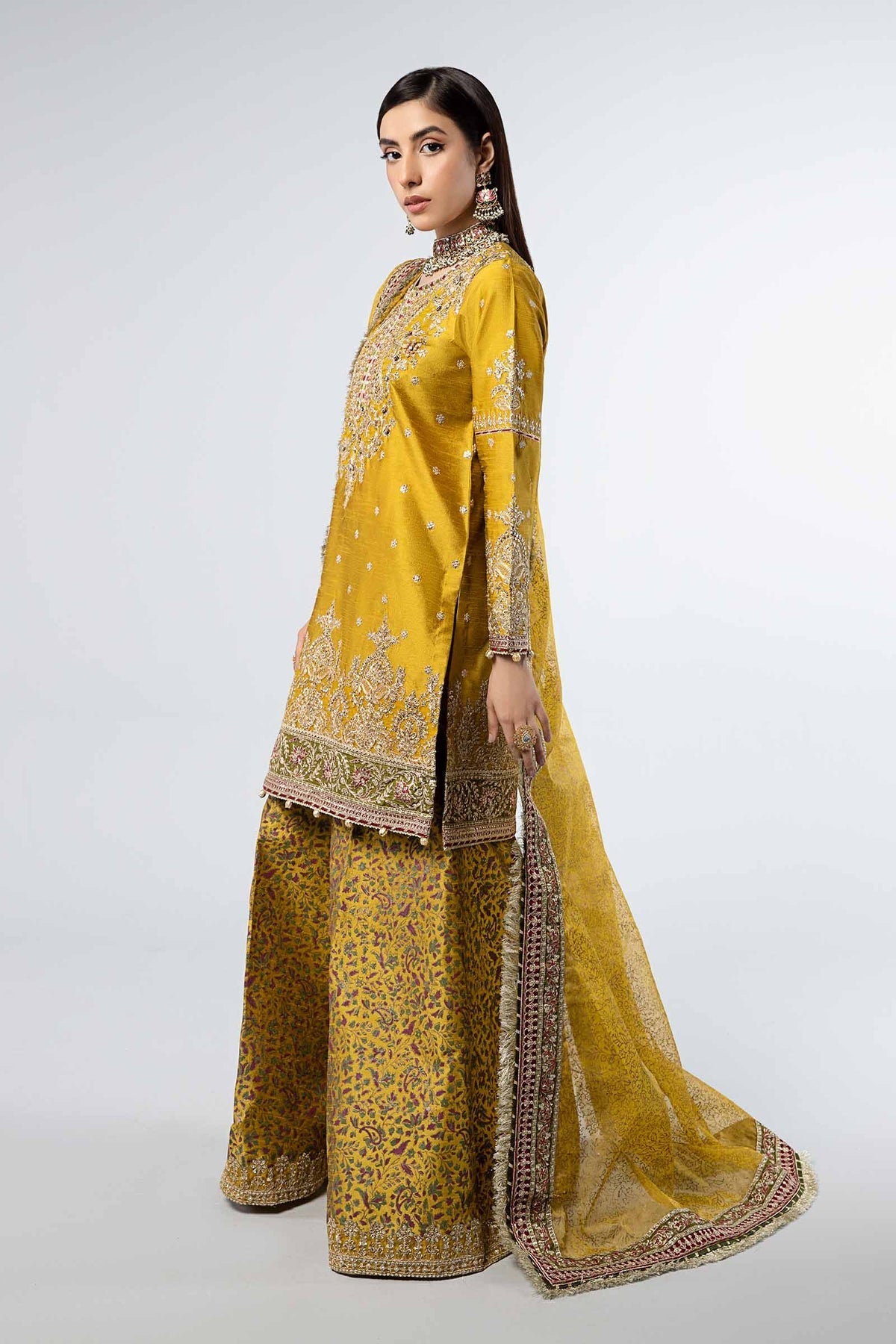 Maria B | Formal Wears | SF-W24-32 by Maria B - Designer Dress - Type: Ladies Clothes - Available at Libayah - 100% Original