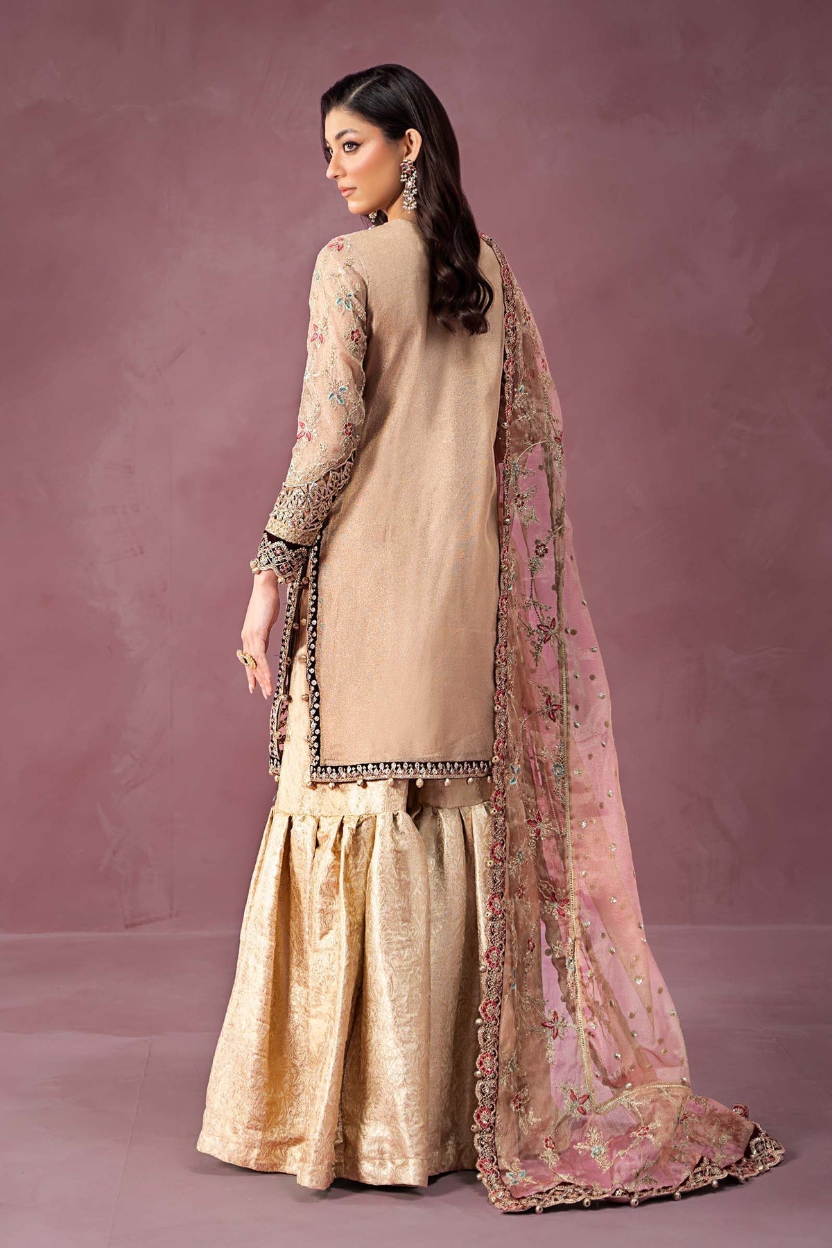 Maria B | Formal Wears | SF-W24-62 by Maria B - Designer Dress - Type: Ladies Clothes - Available at Libayah - 100% Original