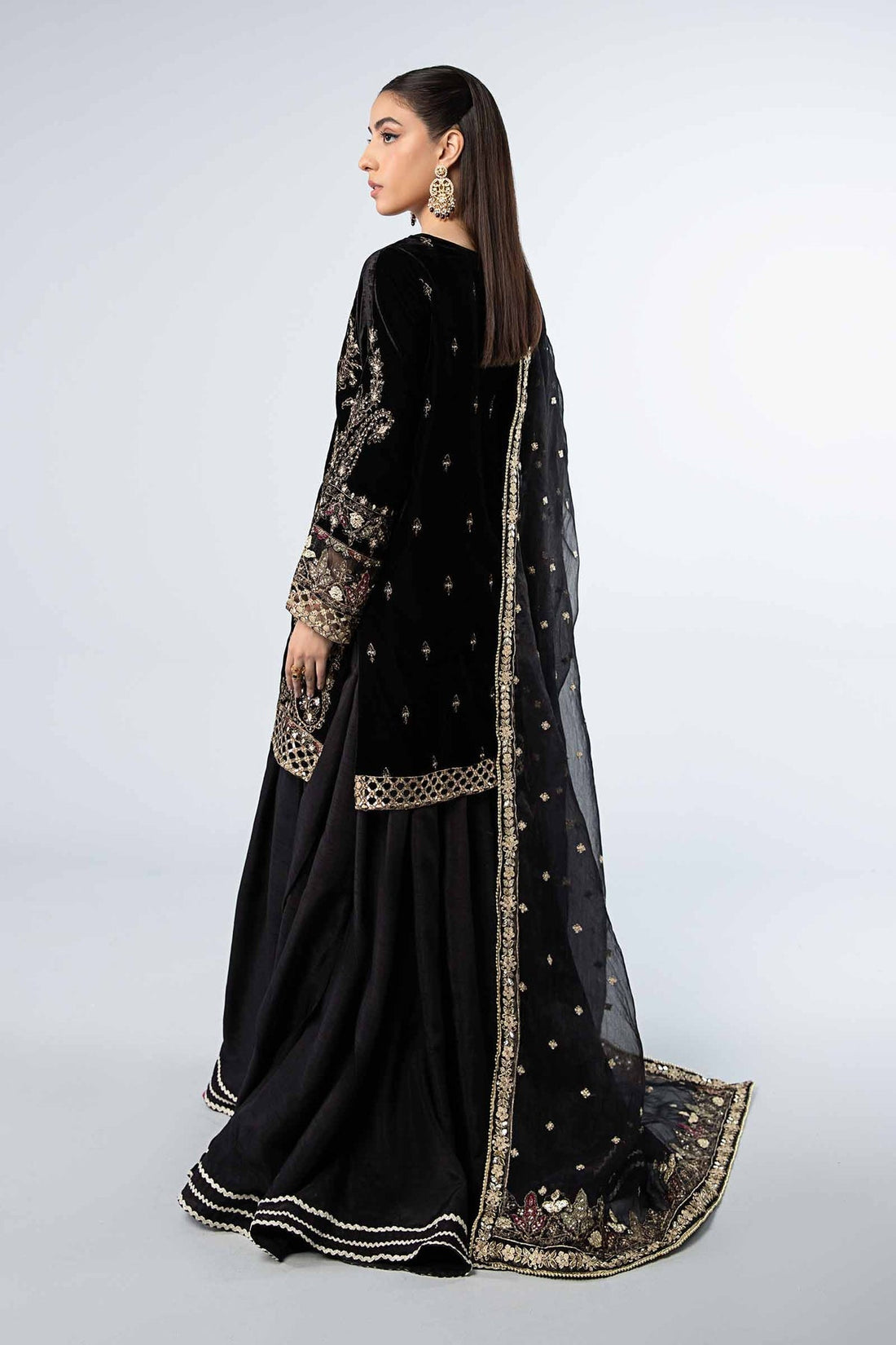Maria B | Formal Wears | SF-W24-87 by Maria B - Designer Dress - Type: Ladies Clothes - Available at Libayah - 100% Original
