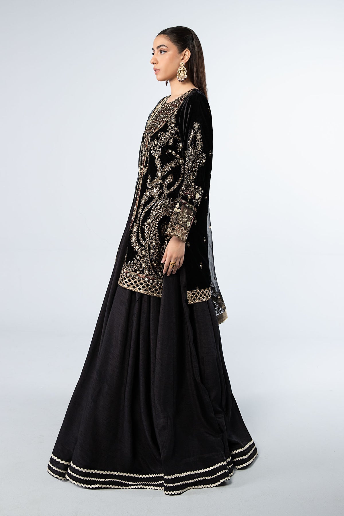 Maria B | Formal Wears | SF-W24-87 by Maria B - Designer Dress - Type: Ladies Clothes - Available at Libayah - 100% Original