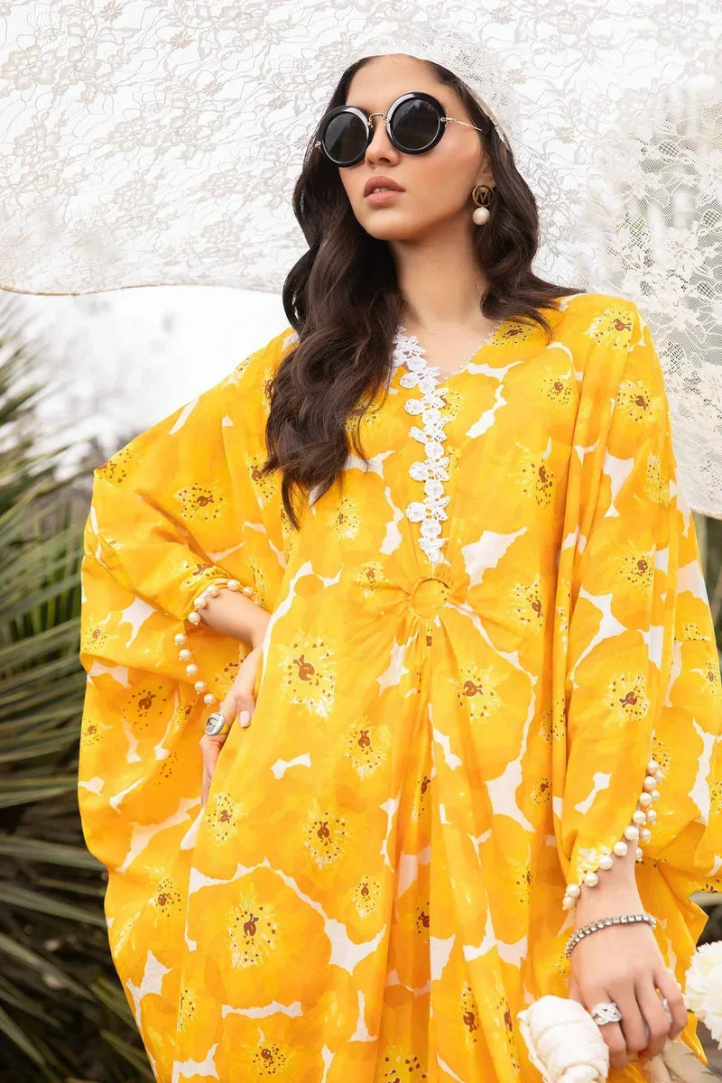 Maria B | M Prints Spring 24 | MPT-2112-B by Maria B - Designer Dress  - Type : Ladies Clothes - Available at Libayah - 100% Original 