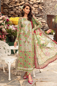 Maria B | M Prints Spring 24 | MPT-2113-B by Maria B - Designer Dress  - Type : Ladies Clothes - Available at Libayah - 100% Original 