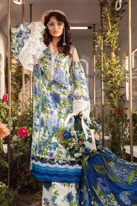 Maria B | M Prints Spring 24 | MPT-2102-B by Maria B - Designer Dress  - Type : Ladies Clothes - Available at Libayah - 100% Original 