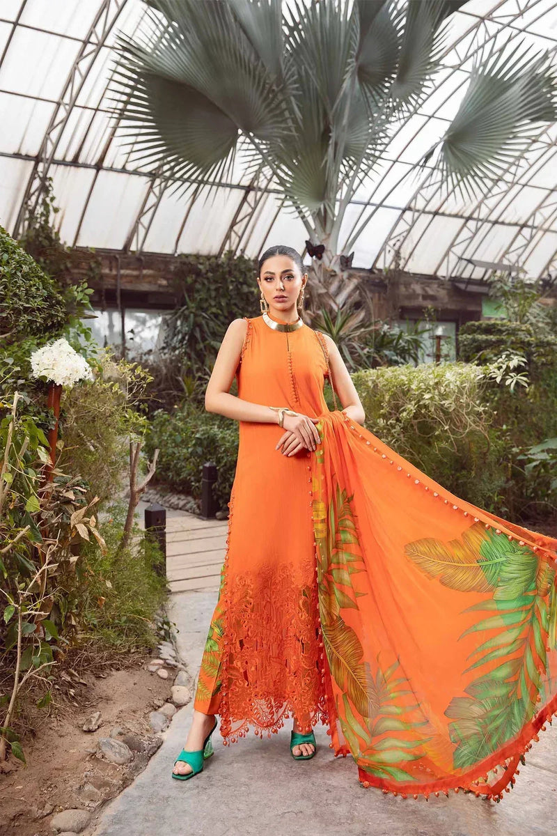 Maria B | M Prints Spring 24 | MPT-2101-A by Maria B - Designer Dress  - Type : Ladies Clothes - Available at Libayah - 100% Original 