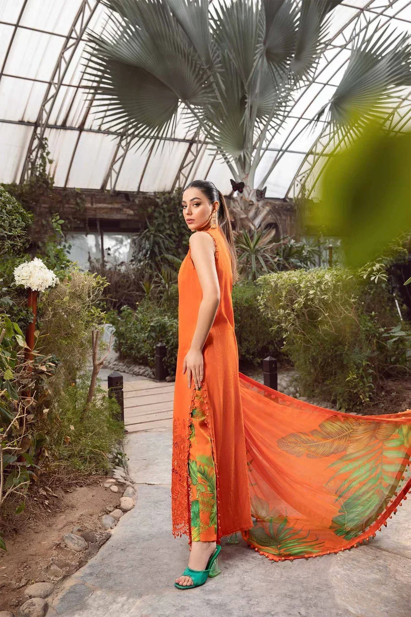 Maria B | M Prints Spring 24 | MPT-2101-A by Maria B - Designer Dress  - Type : Ladies Clothes - Available at Libayah - 100% Original 