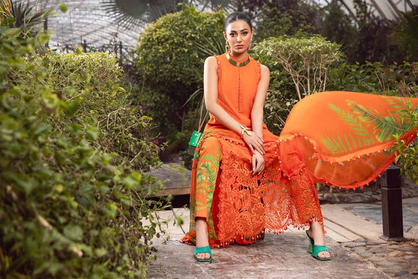 Maria B | M Prints Spring 24 | MPT-2101-A by Maria B - Designer Dress  - Type : Ladies Clothes - Available at Libayah - 100% Original 
