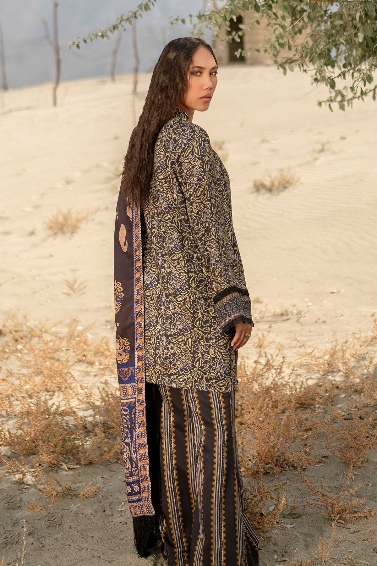 Maria B | Winter Basics 2024 |  511-A by Maria B - Designer Dress - Type: Ladies Clothes - Available at Libayah - 100% Original