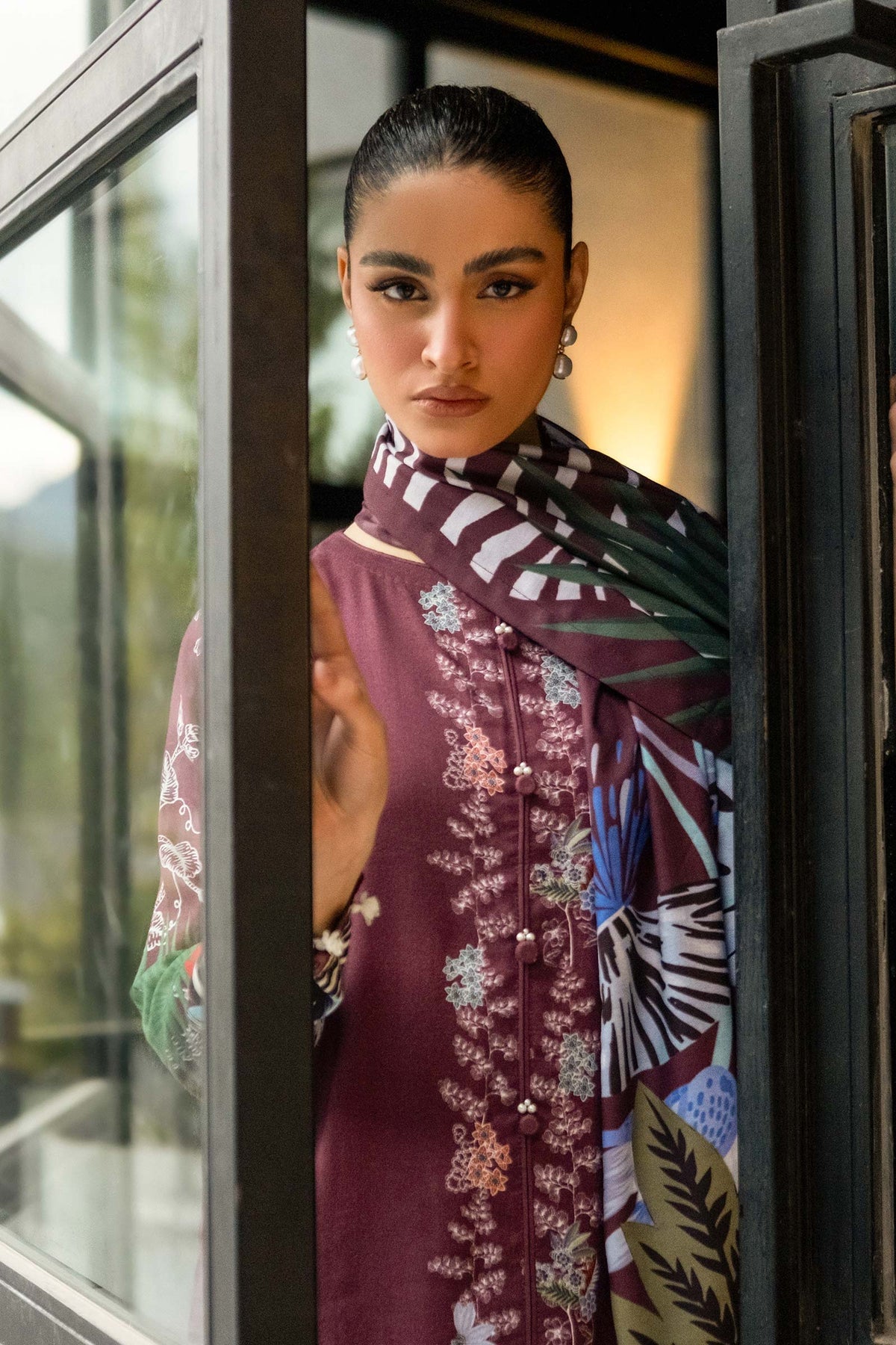 Maria B | Winter Basics 2024 |   512-A by Maria B - Designer Dress - Type: Ladies Clothes - Available at Libayah - 100% Original