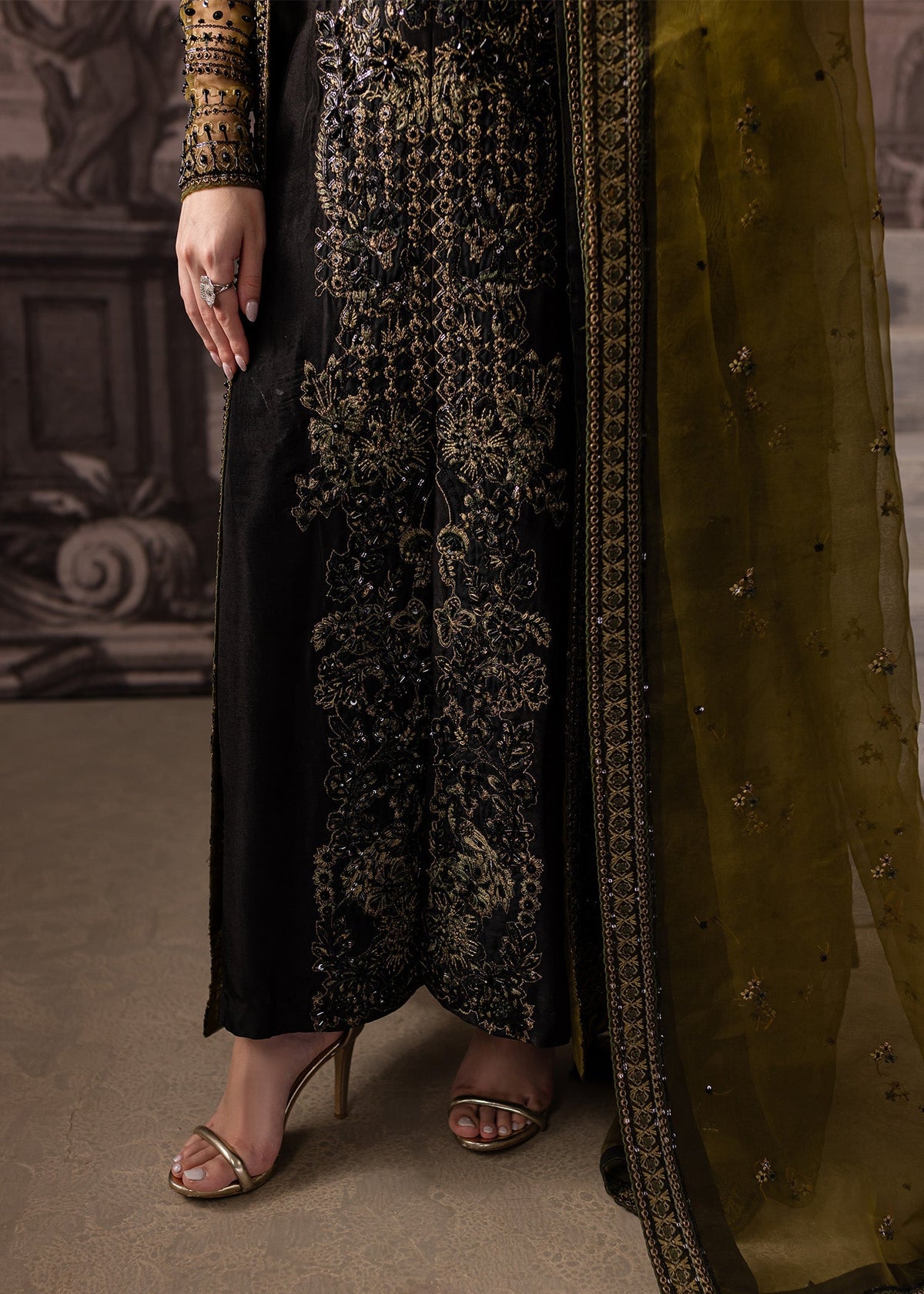 Maria Osama Khan | Mystara Wedding Festive | Storm by Maria Osama Khan - Designer Dress - Type: Ladies Clothes - Available at Libayah - 100% Original