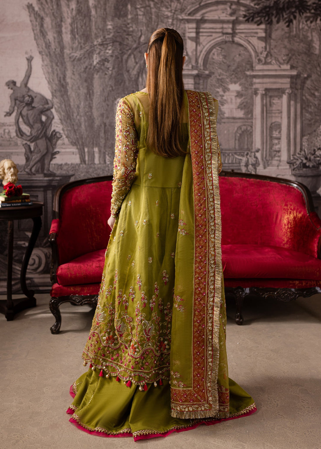Maria Osama Khan | Mystara Wedding Festive |  Noir by Maria Osama Khan - Designer Dress - Type: Ladies Clothes - Available at Libayah - 100% Original