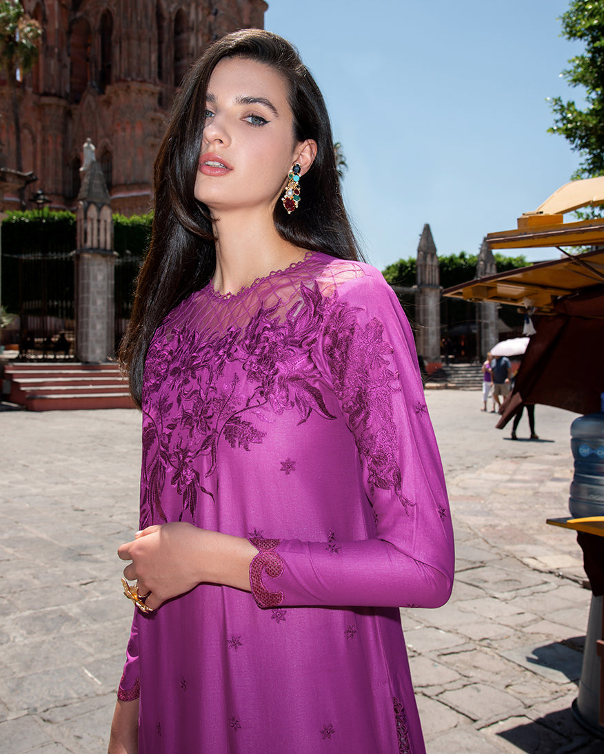 Mushq | Odyssey Lawn 26 | Mariel by Mushq - Designer Dress  - Type : Ladies Clothes - Available at Libayah - 100% Original 