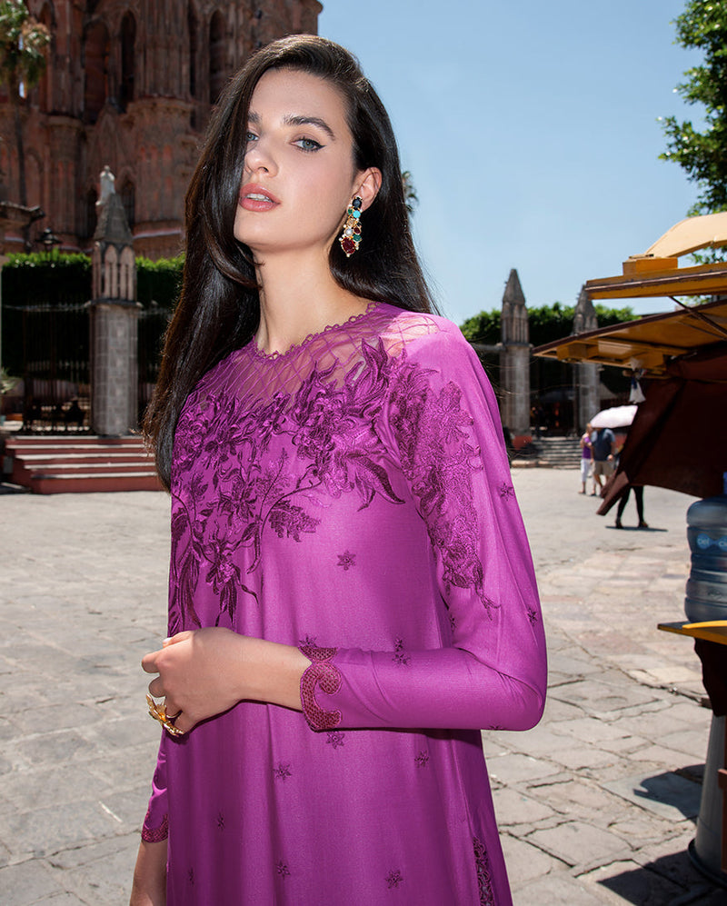 Mushq | Odyssey Lawn 26 | Mariel by Mushq - Designer Dress  - Type : Ladies Clothes - Available at Libayah - 100% Original 