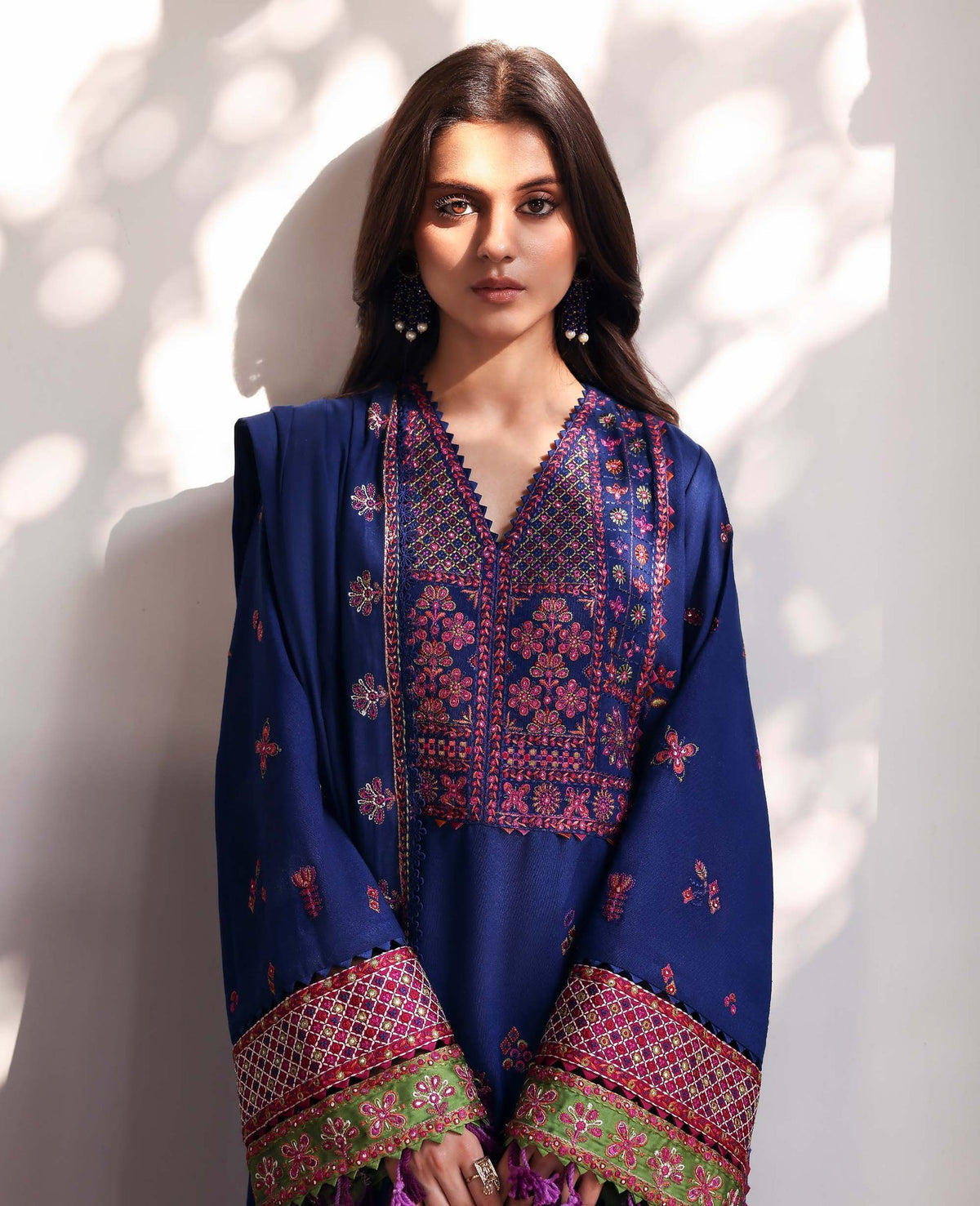 Republic Womenswear | Amaris Luxury Shawl 25 |Maris by Republic Womenswear - Designer Dress  - Type : Ladies Clothes - Available at Libayah - 100% Original 