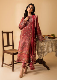Aabyaan | Izabel Prints Linen Edit 24 | TAHLIA (AZ-09) by Aabyaan - Designer Dress - Type: Ladies Clothes - Available at Libayah - 100% Original
