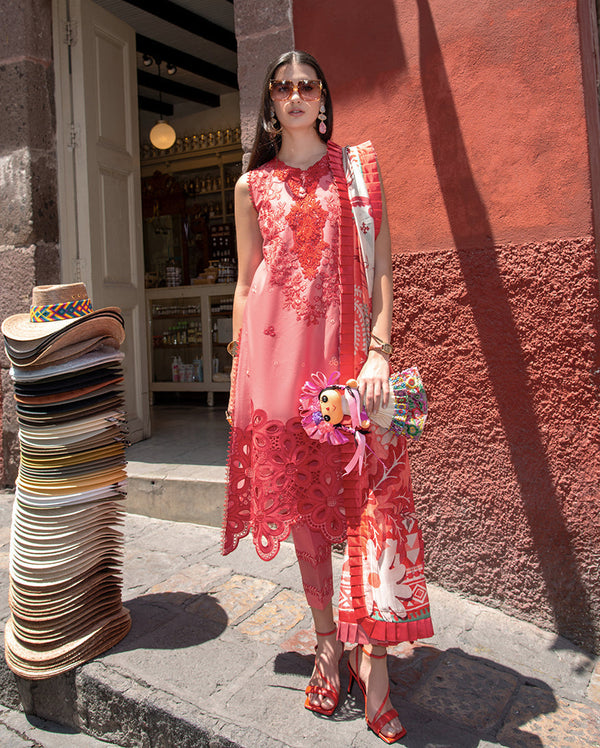 Mushq | Odyssey Lawn 26 | Marta by Mushq - Designer Dress  - Type : Ladies Clothes - Available at Libayah - 100% Original 