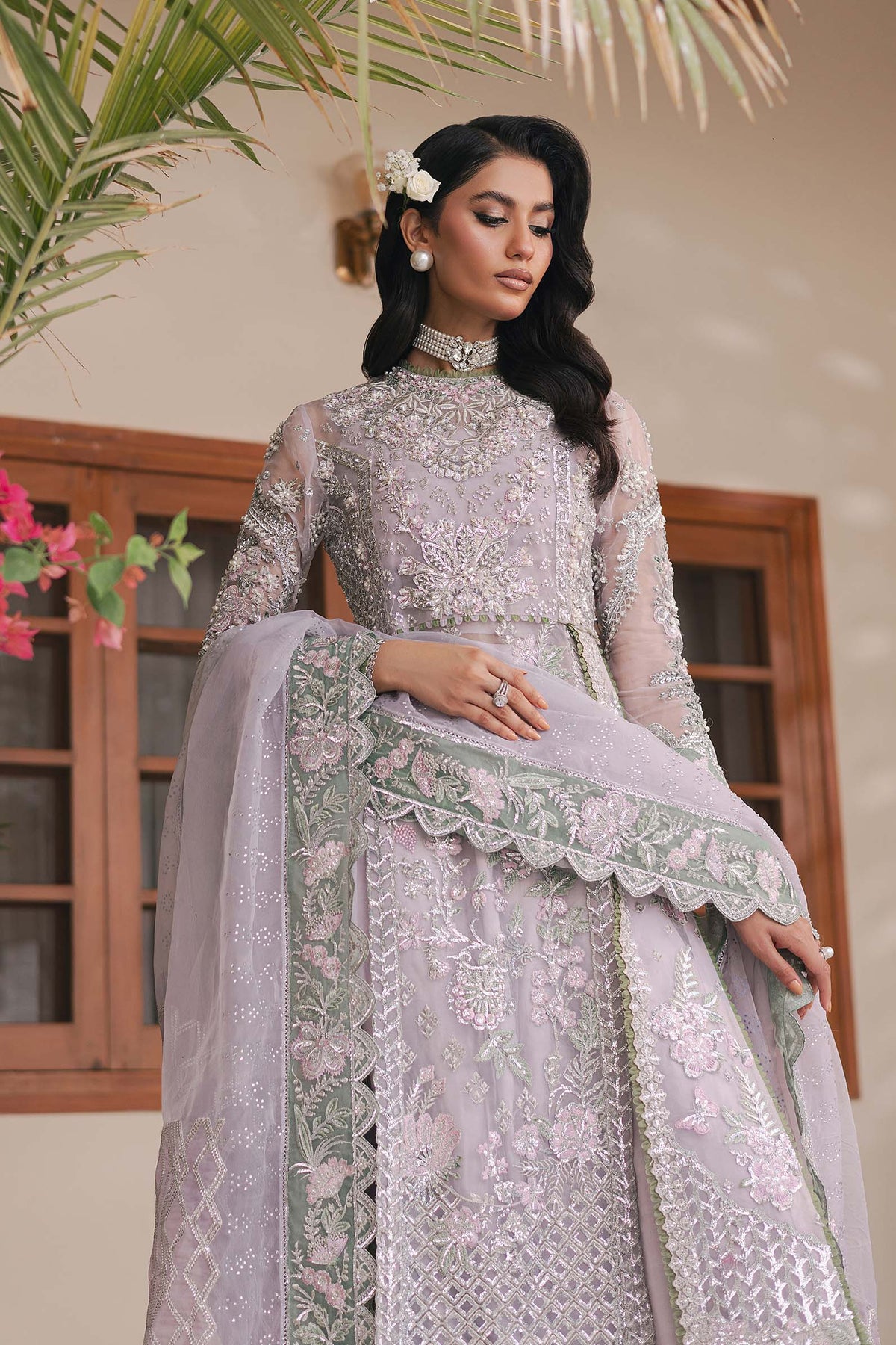Maryam Hussain | Marwa Luxury Formals 24 | Gia by Maryam Hussain - Designer Dress - Type: Ladies Clothes - Available at Libayah - 100% Original