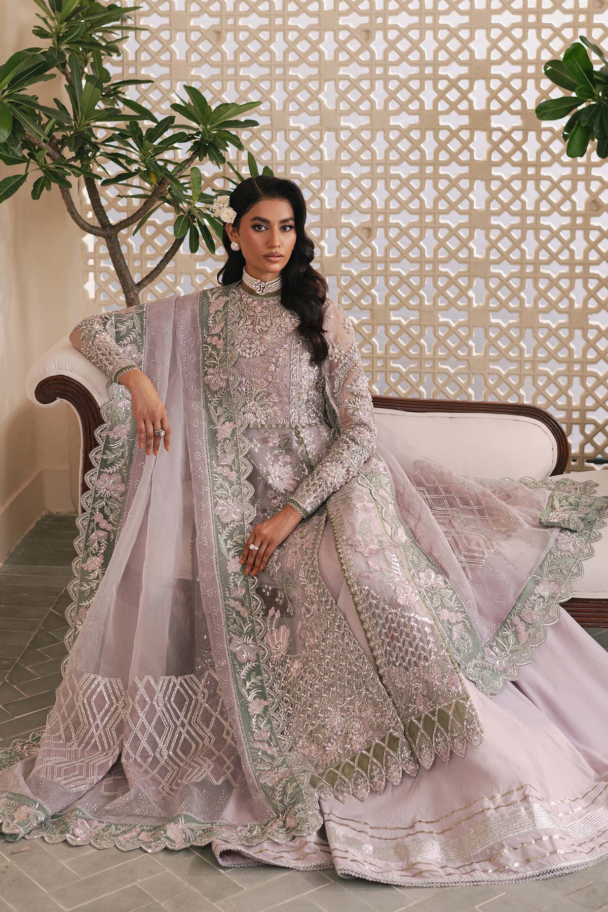 Maryam Hussain | Marwa Luxury Formals 24 | Gia by Maryam Hussain - Designer Dress - Type: Ladies Clothes - Available at Libayah - 100% Original