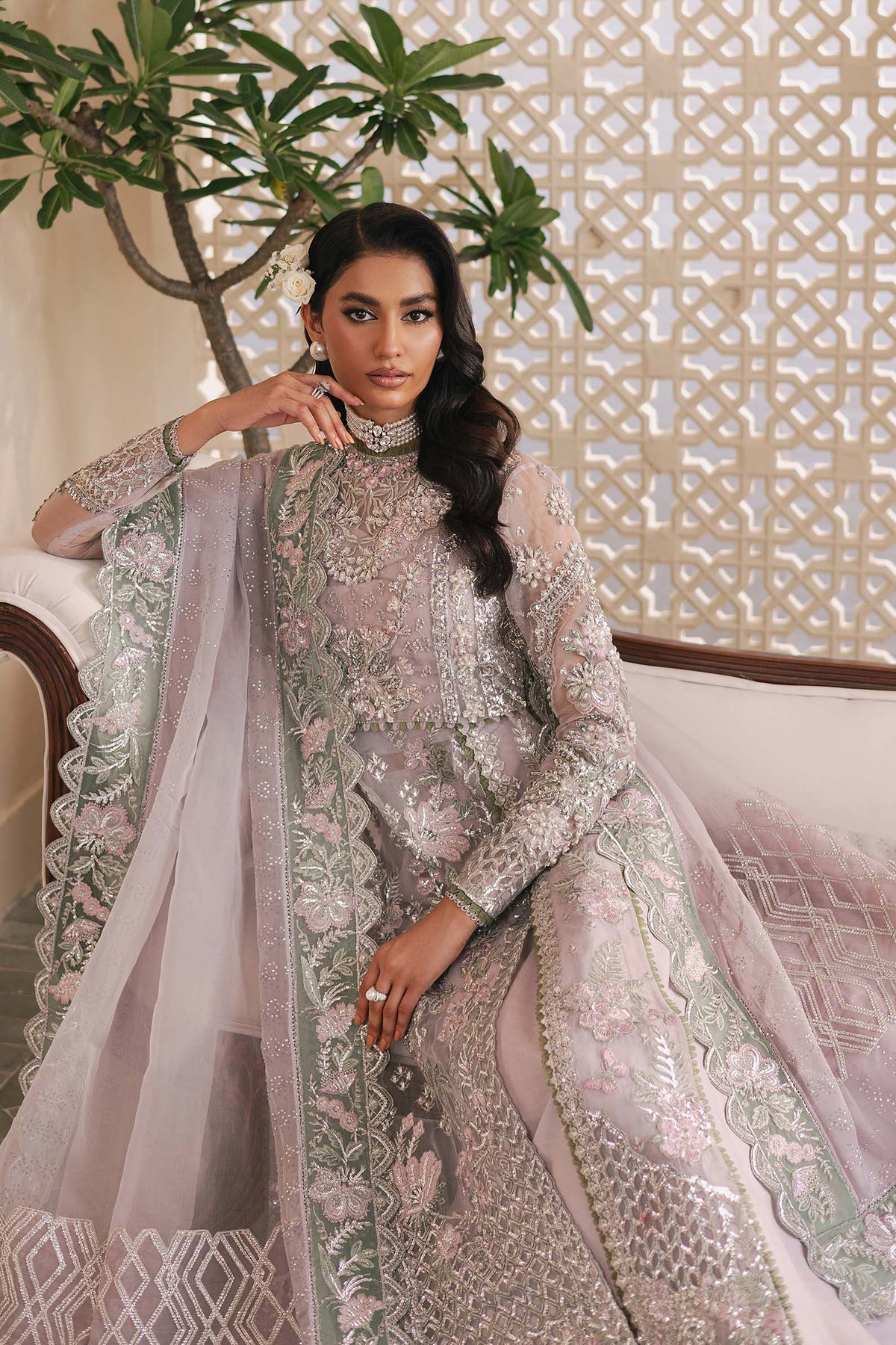 Maryam Hussain | Marwa Luxury Formals 24 | Gia by Maryam Hussain - Designer Dress - Type: Ladies Clothes - Available at Libayah - 100% Original