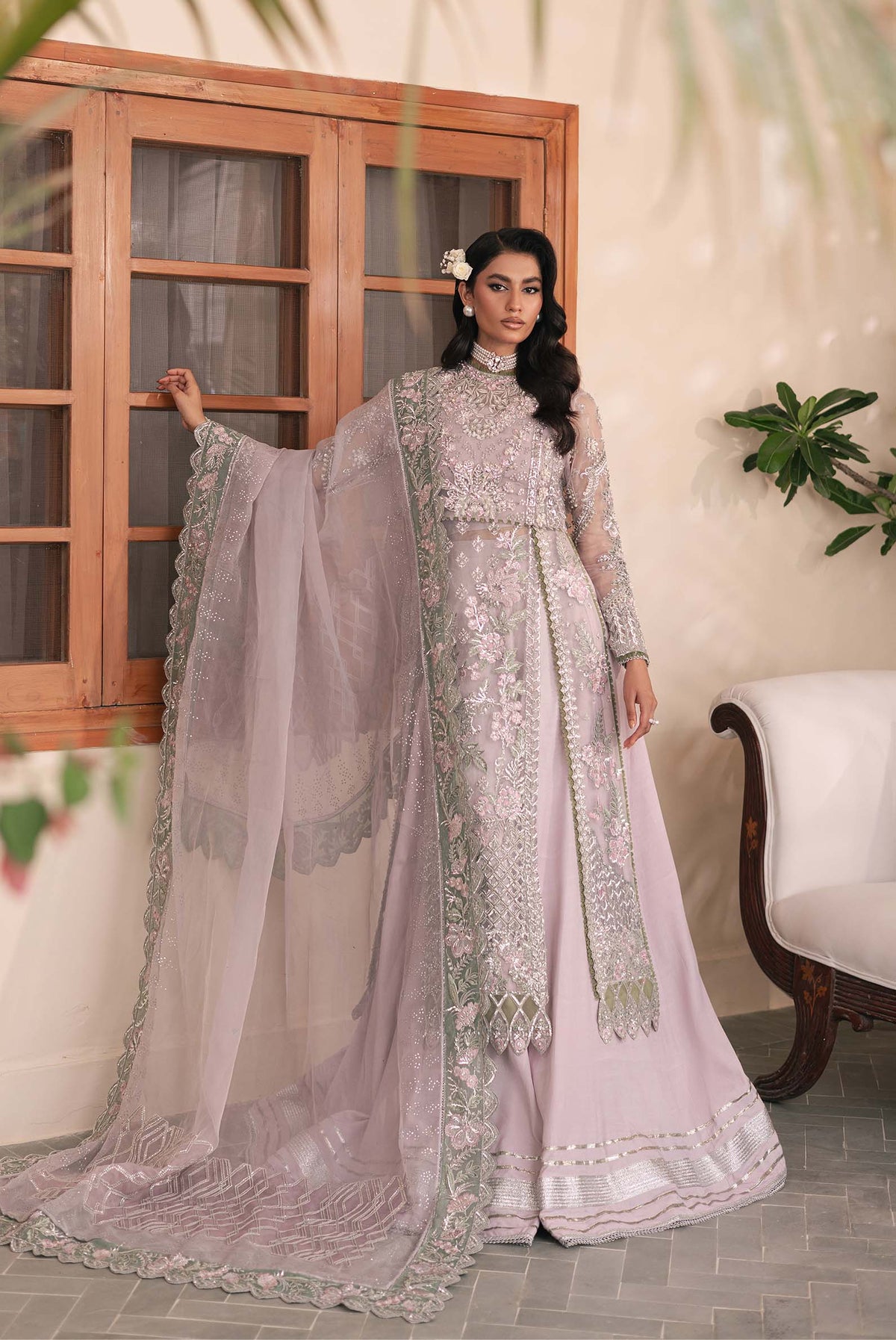 Maryam Hussain | Marwa Luxury Formals 24 | Gia by Maryam Hussain - Designer Dress - Type: Ladies Clothes - Available at Libayah - 100% Original