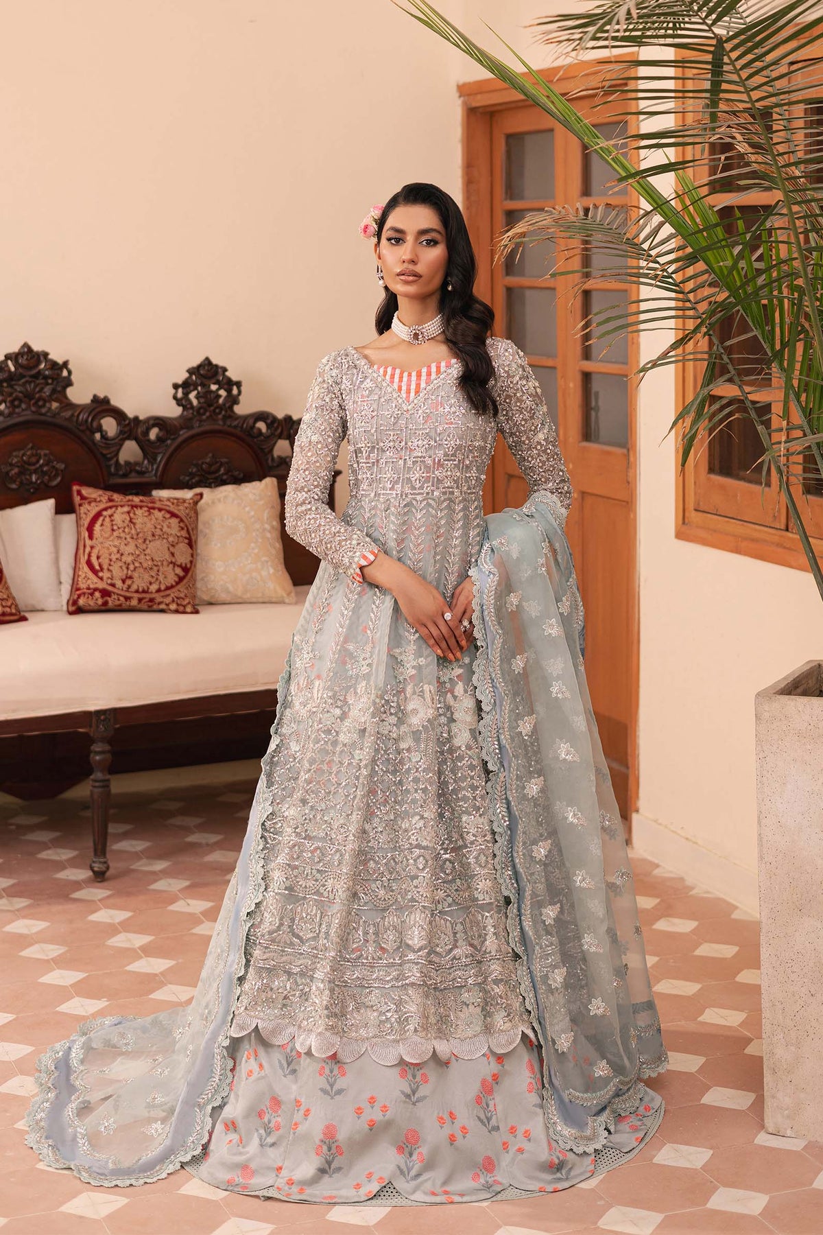 Maryam Hussain | Marwa Luxury Formals 24 | Anaya by Maryam Hussain - Designer Dress - Type: Ladies Clothes - Available at Libayah - 100% Original