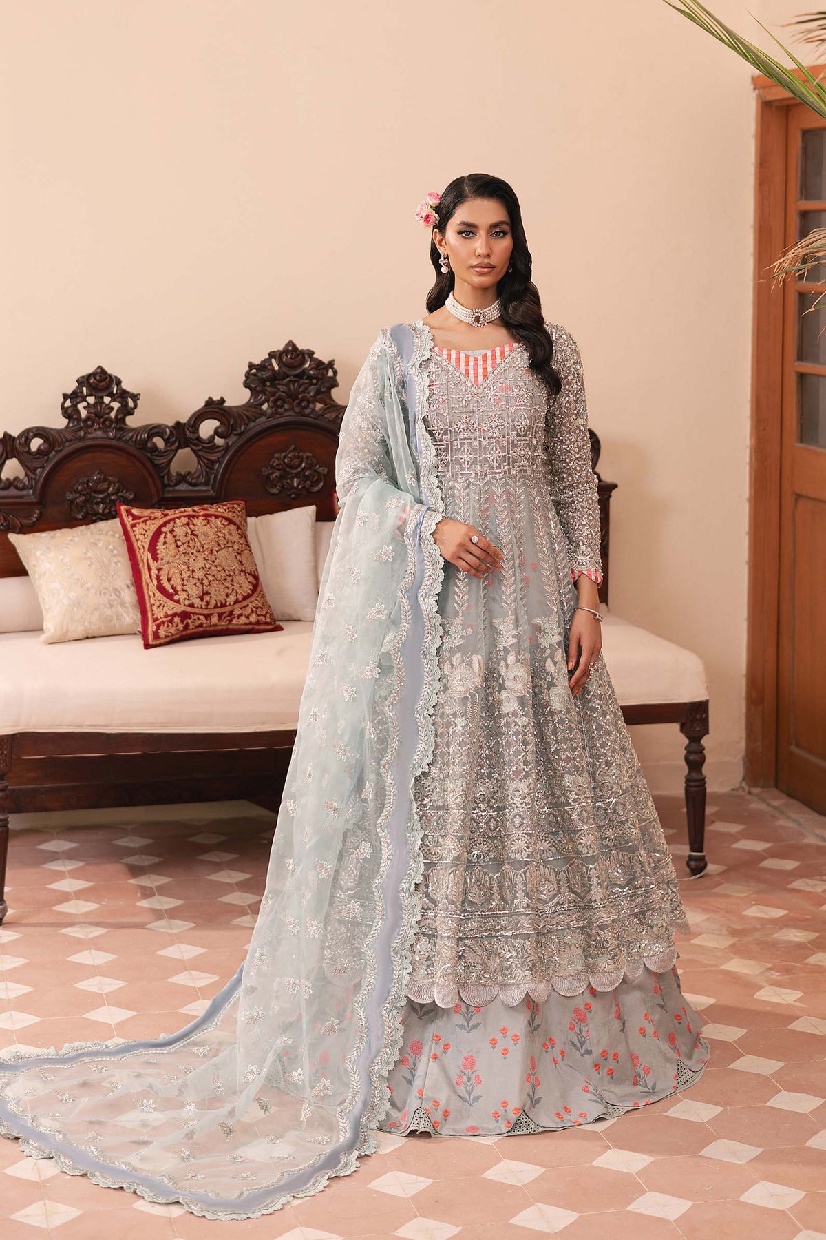 Maryam Hussain | Marwa Luxury Formals 24 | Anaya by Maryam Hussain - Designer Dress - Type: Ladies Clothes - Available at Libayah - 100% Original