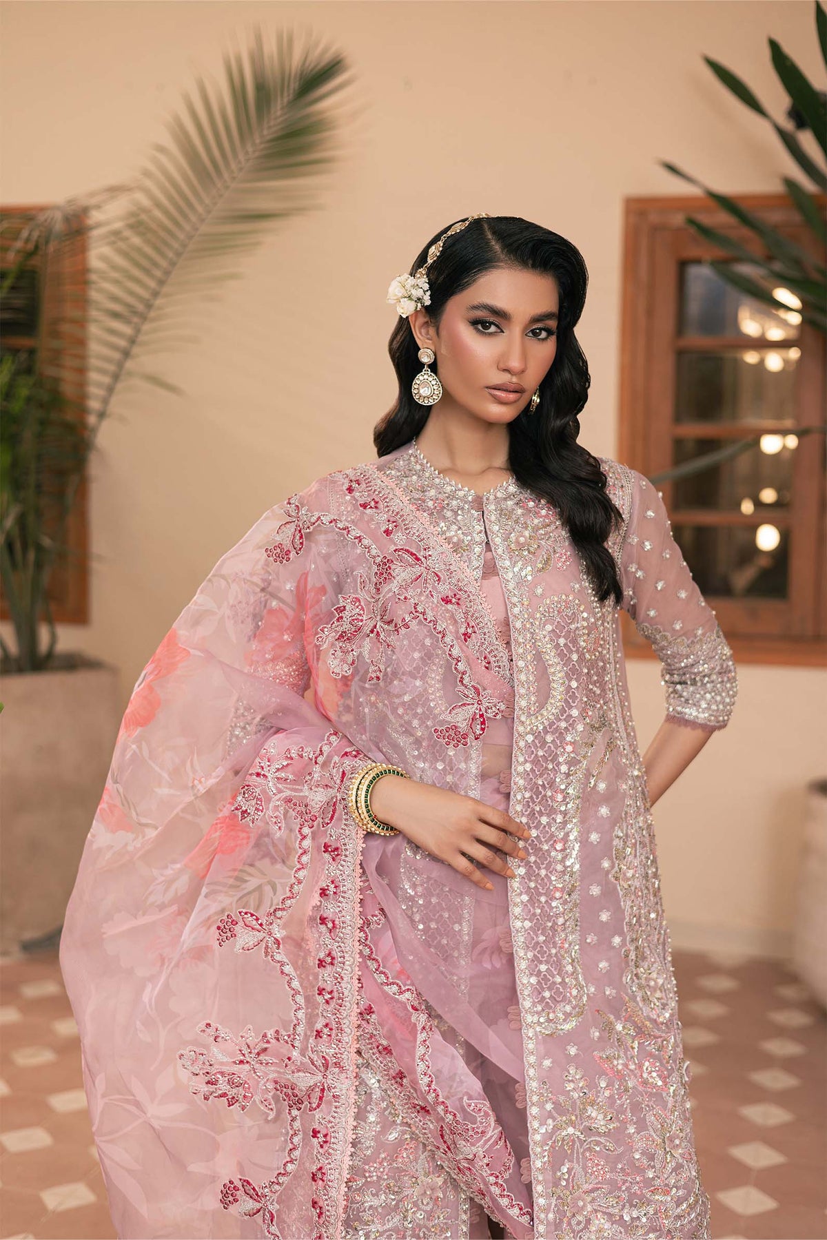 Maryam Hussain | Marwa Luxury Formals 24 | Mehru by Maryam Hussain - Designer Dress - Type: Ladies Clothes - Available at Libayah - 100% Original