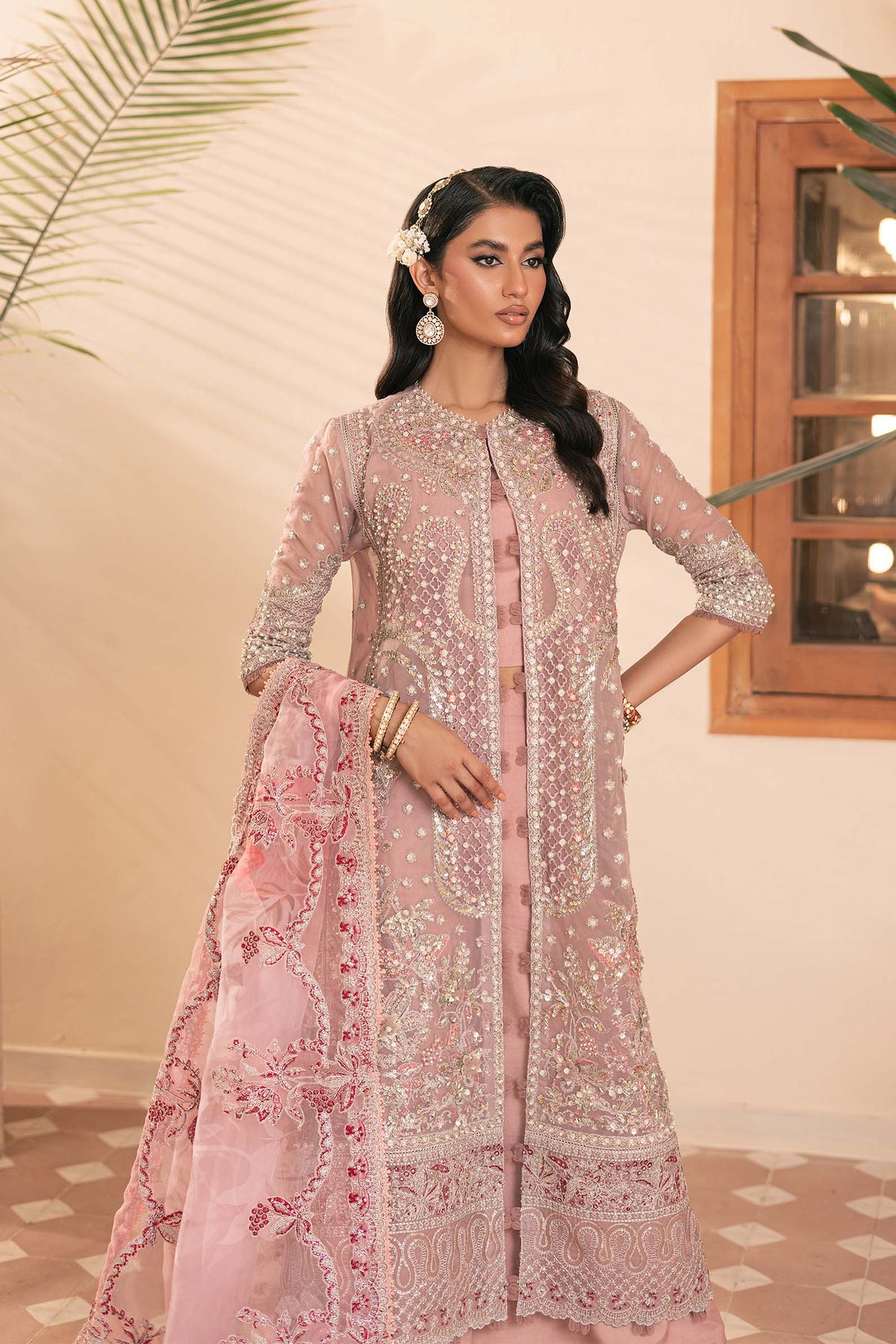 Maryam Hussain | Marwa Luxury Formals 24 | Mehru by Maryam Hussain - Designer Dress - Type: Ladies Clothes - Available at Libayah - 100% Original
