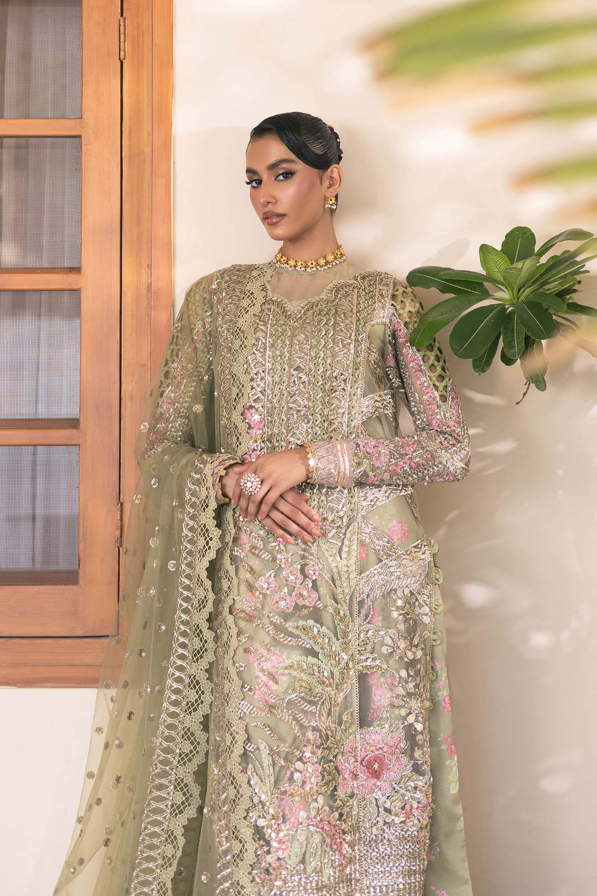 Maryam Hussain | Marwa Luxury Formals 24 | Muskan by Maryam Hussain - Designer Dress - Type: Ladies Clothes - Available at Libayah - 100% Original