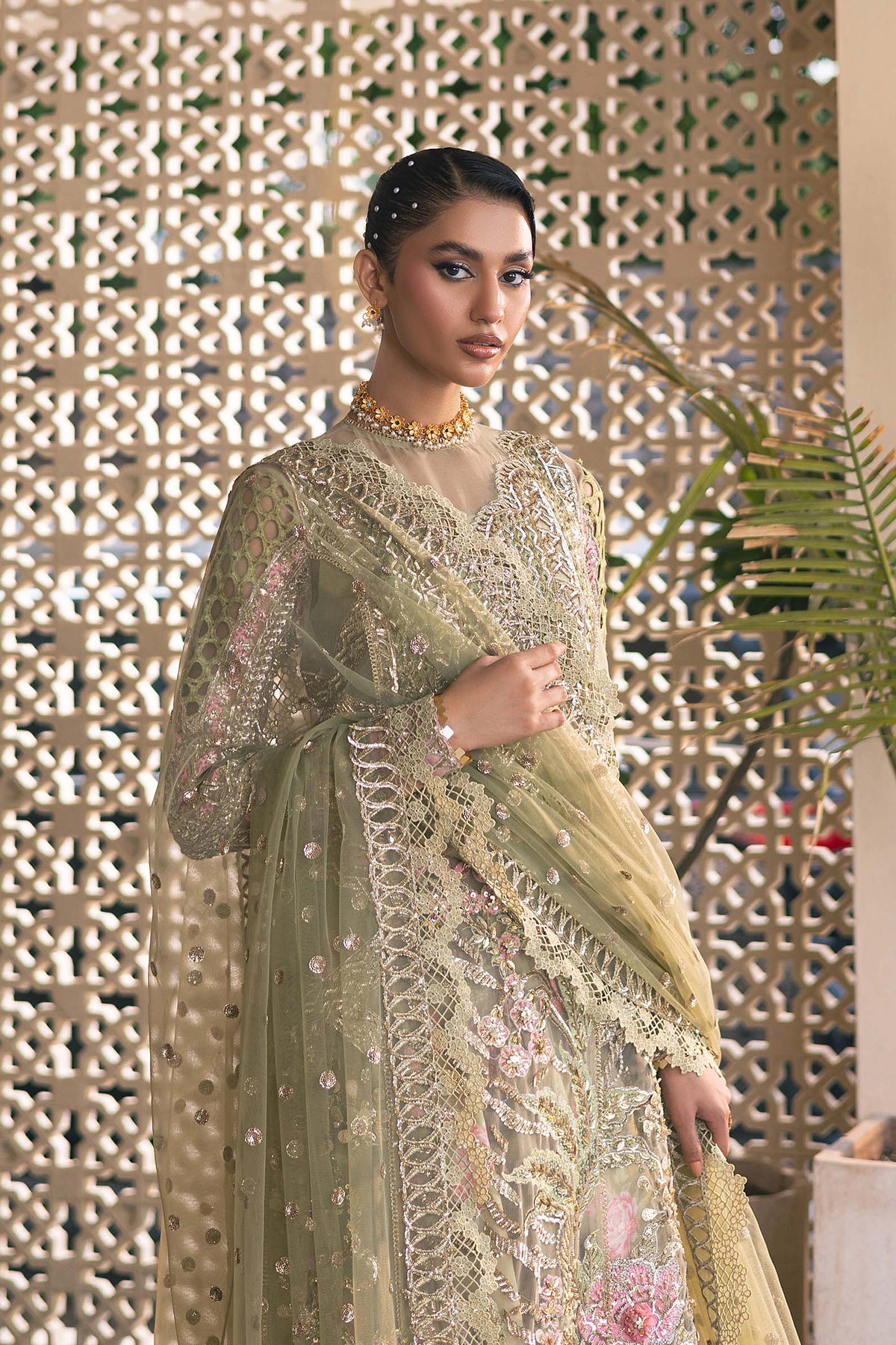 Maryam Hussain | Marwa Luxury Formals 24 | Muskan by Maryam Hussain - Designer Dress - Type: Ladies Clothes - Available at Libayah - 100% Original
