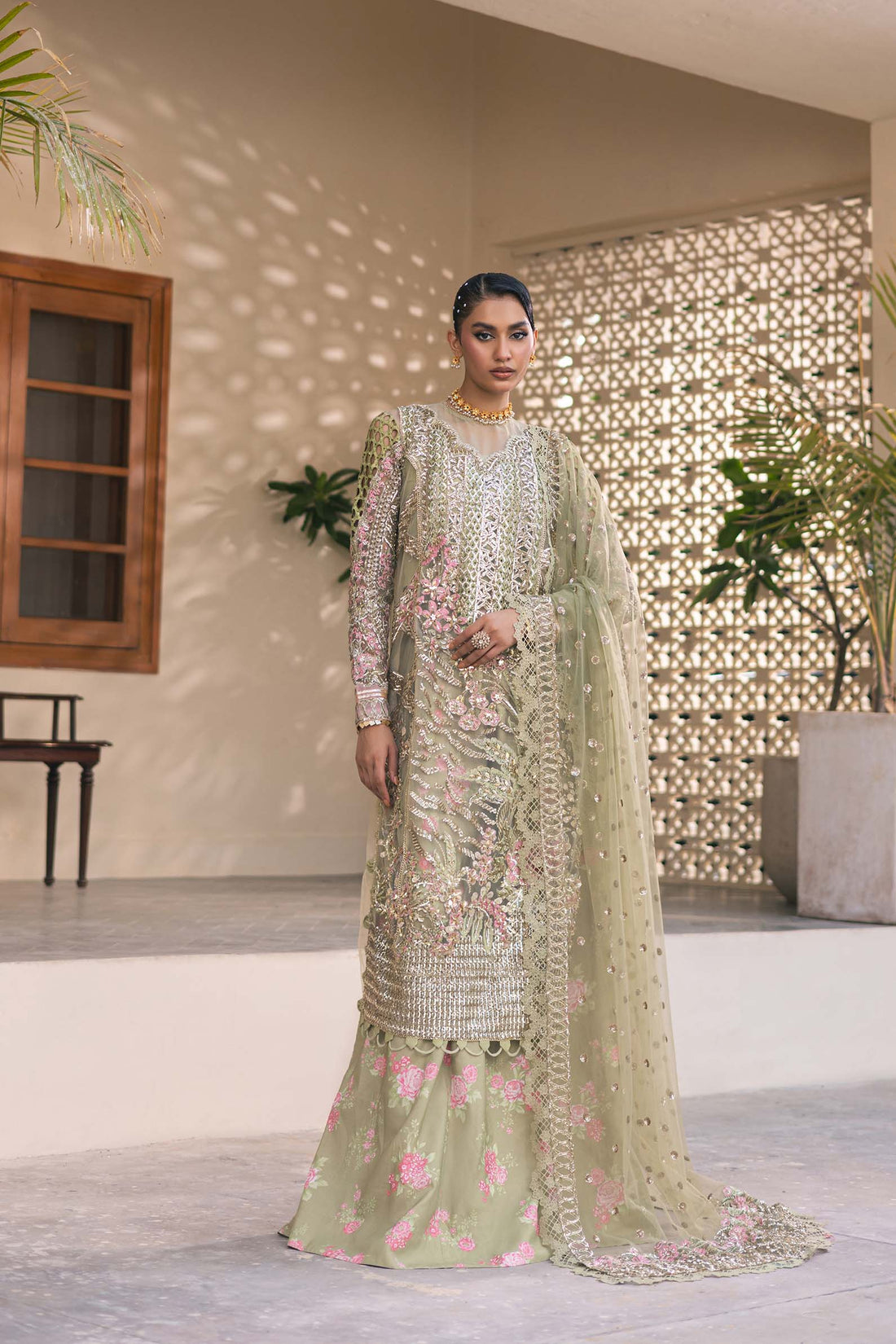 Maryam Hussain | Marwa Luxury Formals 24 | Muskan by Maryam Hussain - Designer Dress - Type: Ladies Clothes - Available at Libayah - 100% Original
