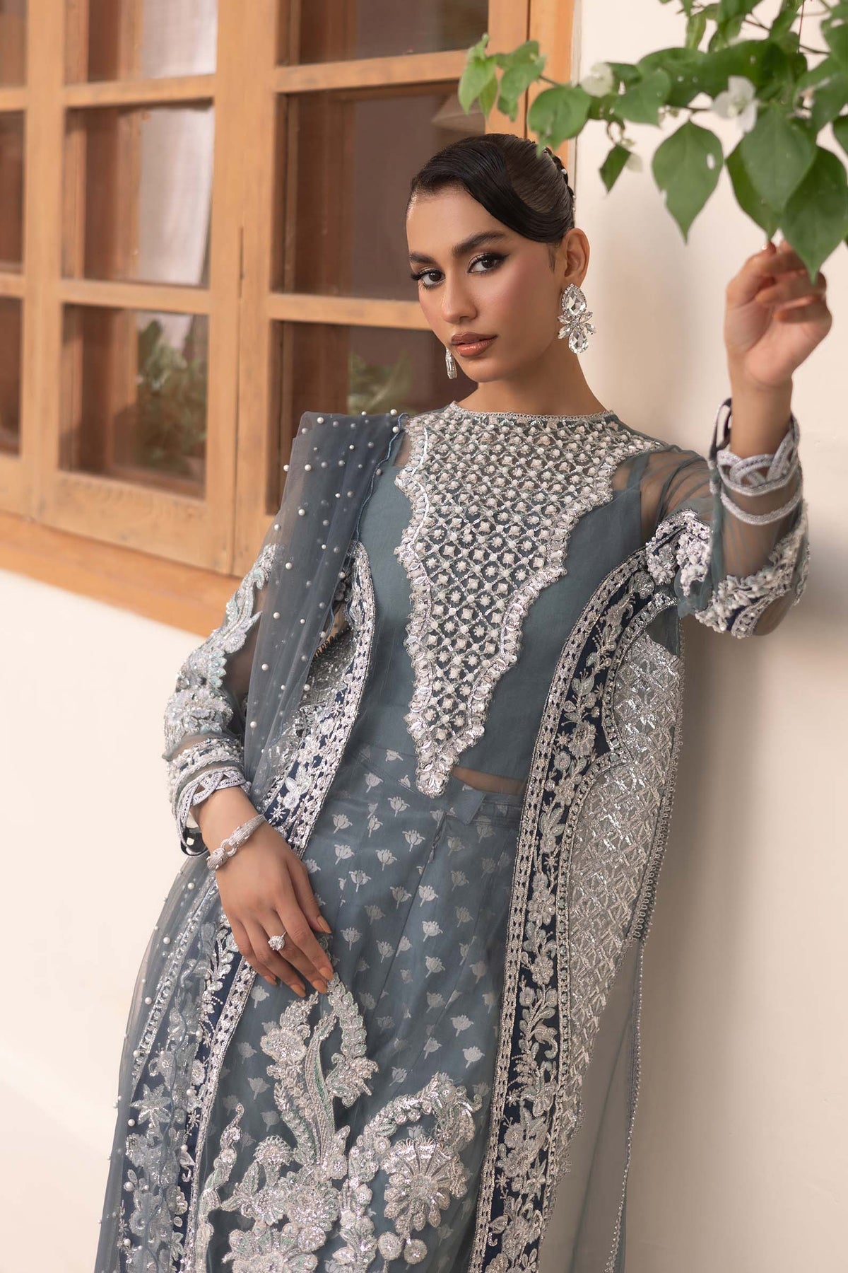 Maryam Hussain | Marwa Luxury Formals 24 | Zari by Maryam Hussain - Designer Dress - Type: Ladies Clothes - Available at Libayah - 100% Original