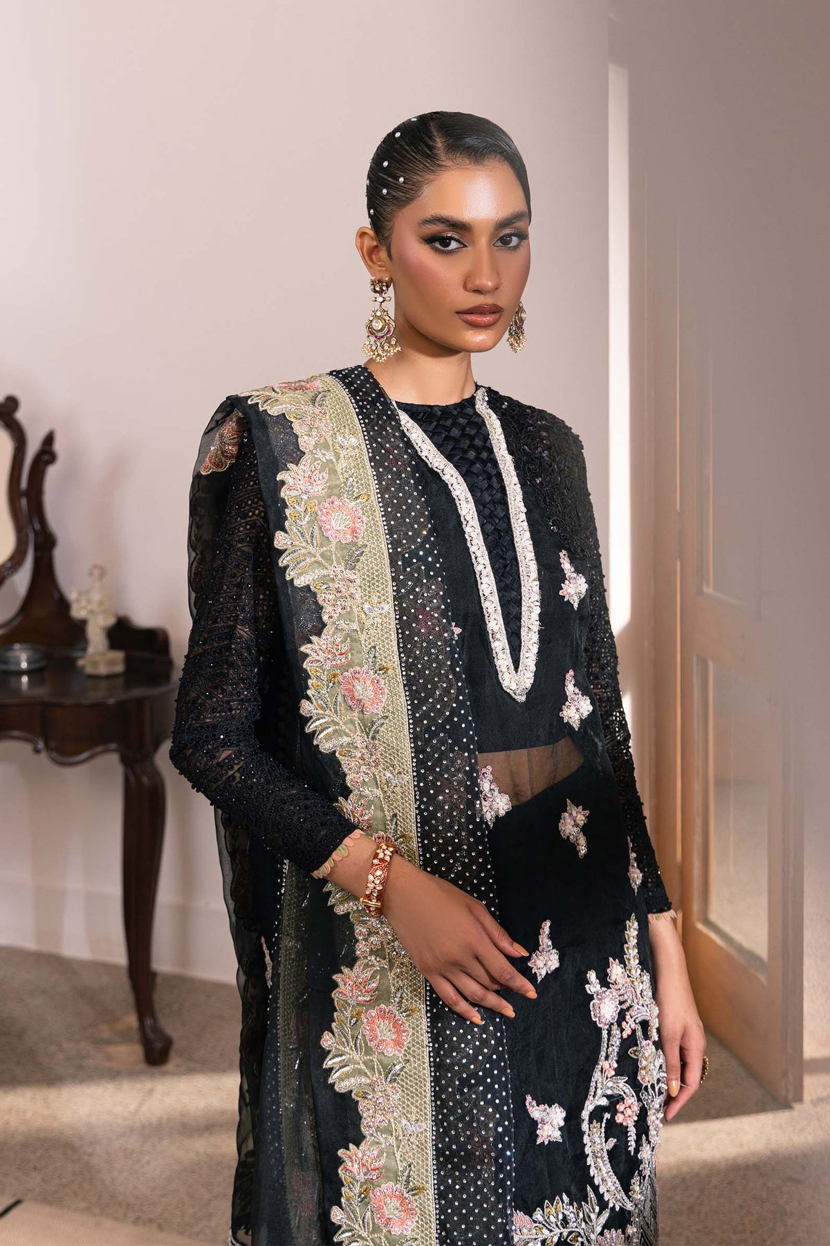 Maryam Hussain | Marwa Luxury Formals 24 | Sitara by Maryam Hussain - Designer Dress - Type: Ladies Clothes - Available at Libayah - 100% Original