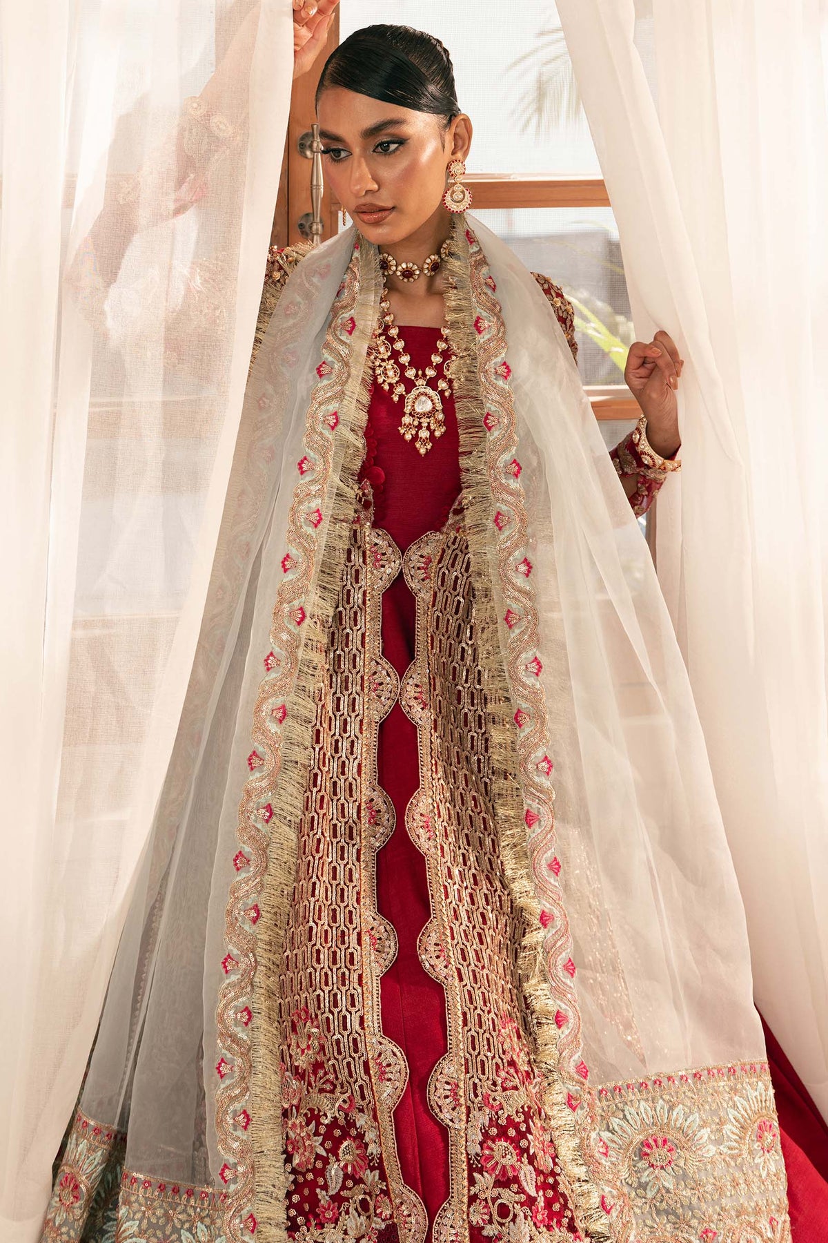 Maryam Hussain | Marwa Luxury Formals 24 | Raag by Maryam Hussain - Designer Dress - Type: Ladies Clothes - Available at Libayah - 100% Original