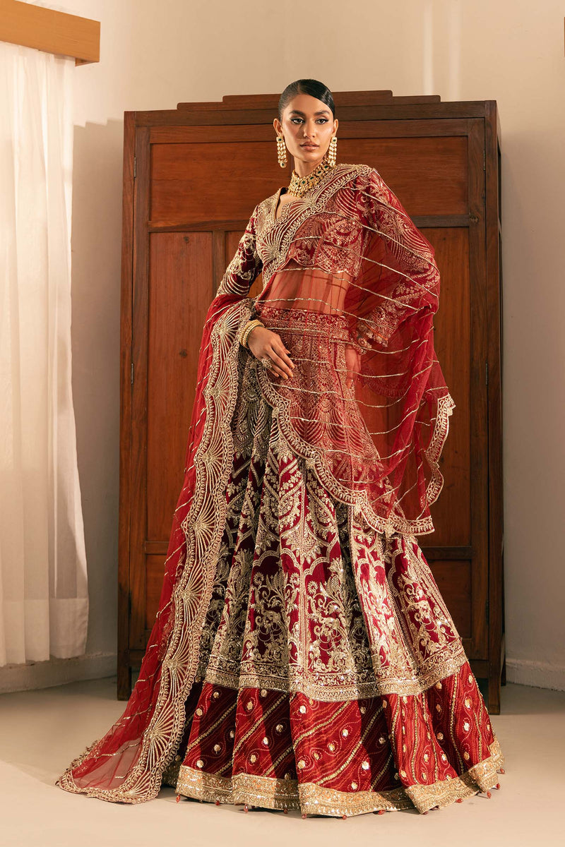 Maryam Hussain | Marwa Luxury Formals 24 | Moorni by Maryam Hussain - Designer Dress - Type: Ladies Clothes - Available at Libayah - 100% Original