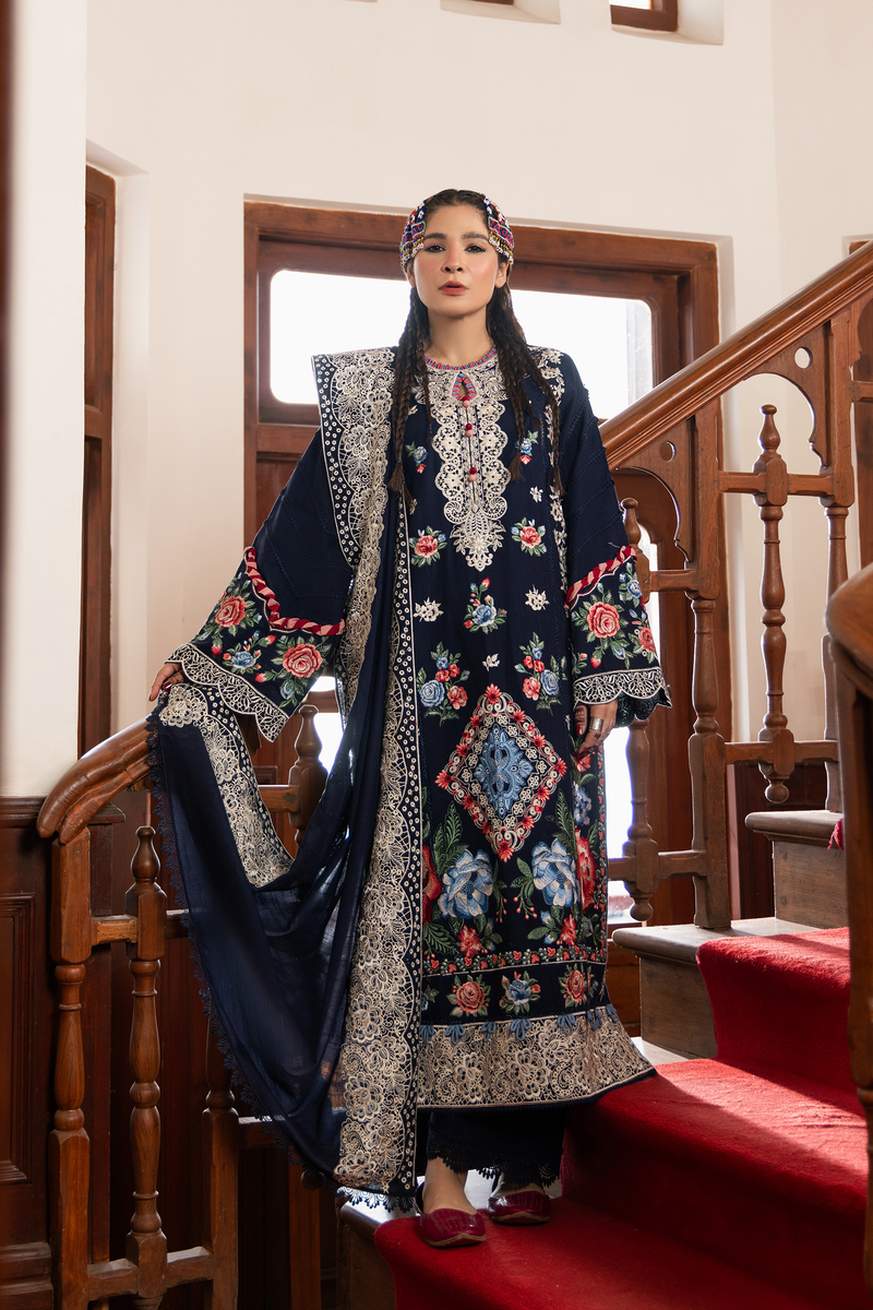 Maryam Hussain | Silk Edit |  Muse by Maryam Hussain - Designer Dress - Type: Ladies Clothes - Available at Libayah - 100% Original