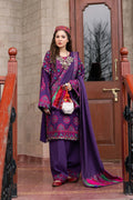 Maryam Hussain | Silk Edit |  Plum by Maryam Hussain - Designer Dress - Type: Ladies Clothes - Available at Libayah - 100% Original