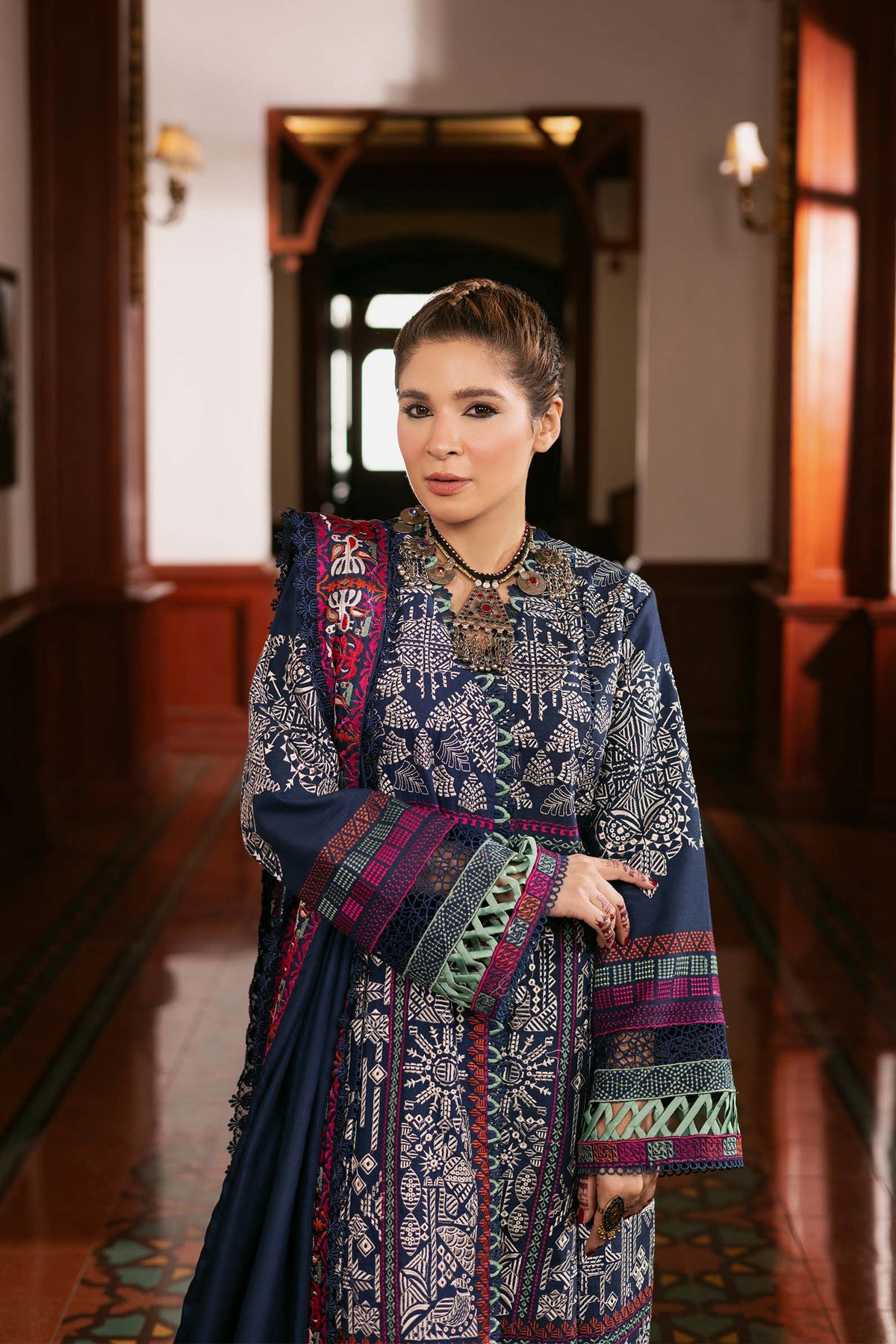 Maryam Hussain | Silk Edit |   Breeze by Maryam Hussian - Designer Dress - Type: Ladies Clothes - Available at Libayah - 100% Original