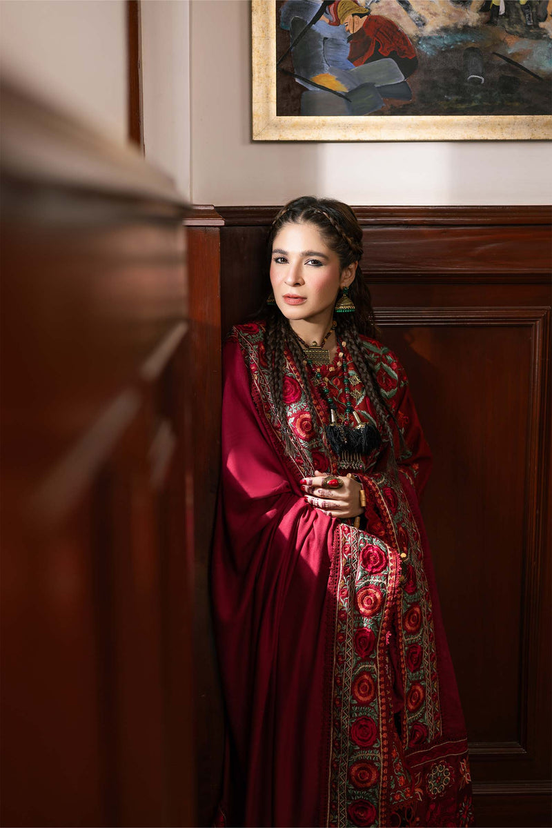Maryam Hussain | Silk Edit |  Fall by Maryam Hussain - Designer Dress - Type: Ladies Clothes - Available at Libayah - 100% Original