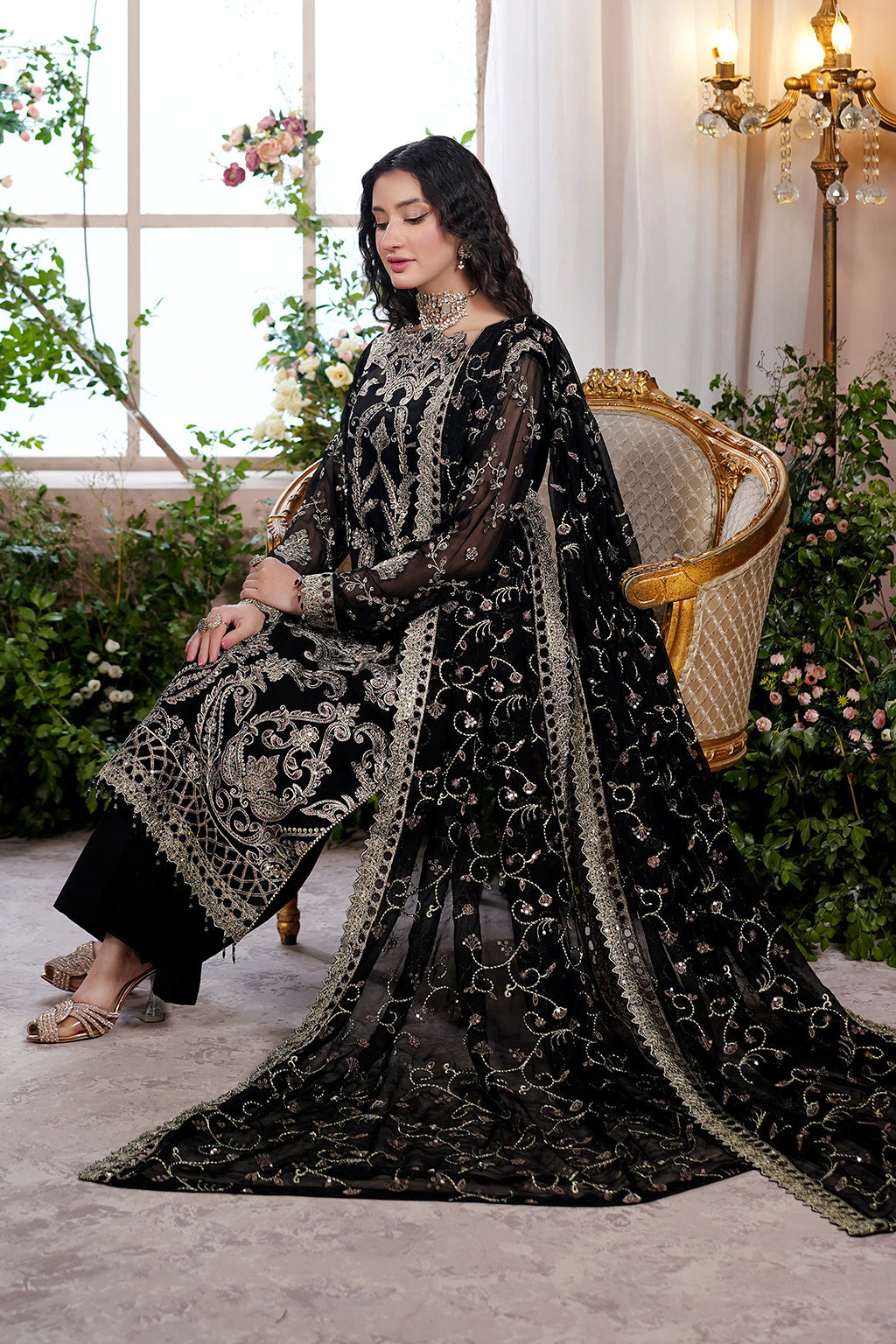 Maryams | Aarzu Formals | Kiara-A-8007 by Maryams - Designer Dress - Type: Ladies Clothes - Available at Libayah - 100% Original