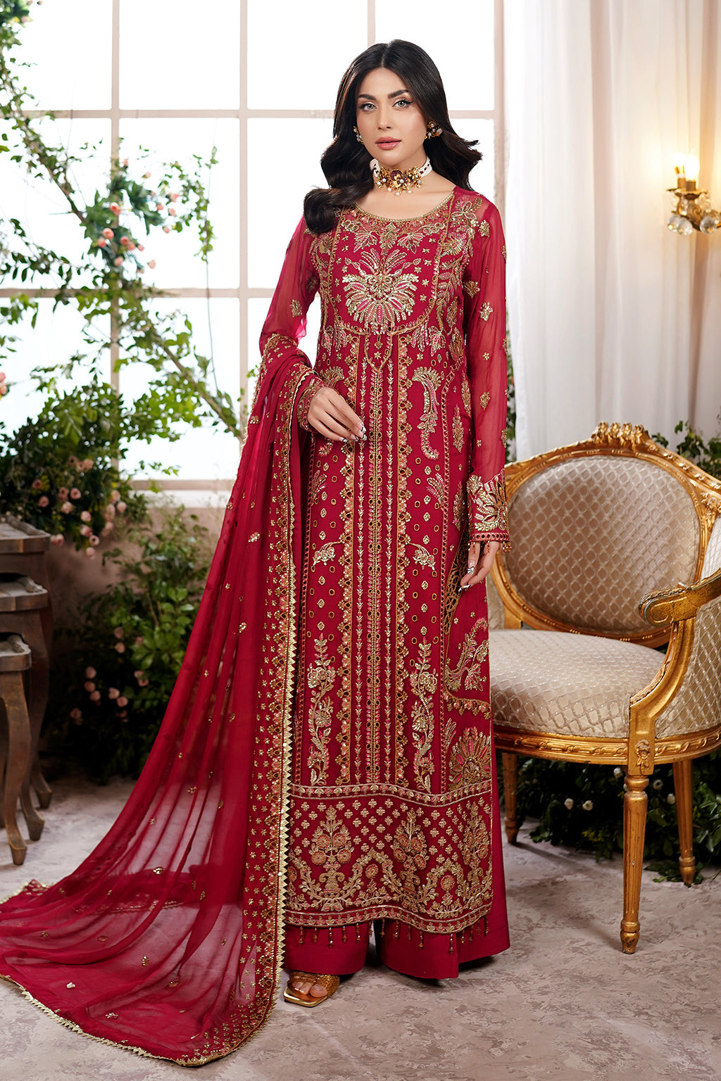 Maryams | Aarzu Formals | Zaafia-a-8005 by Maryams - Designer Dress - Type: Ladies Clothes - Available at Libayah - 100% Original