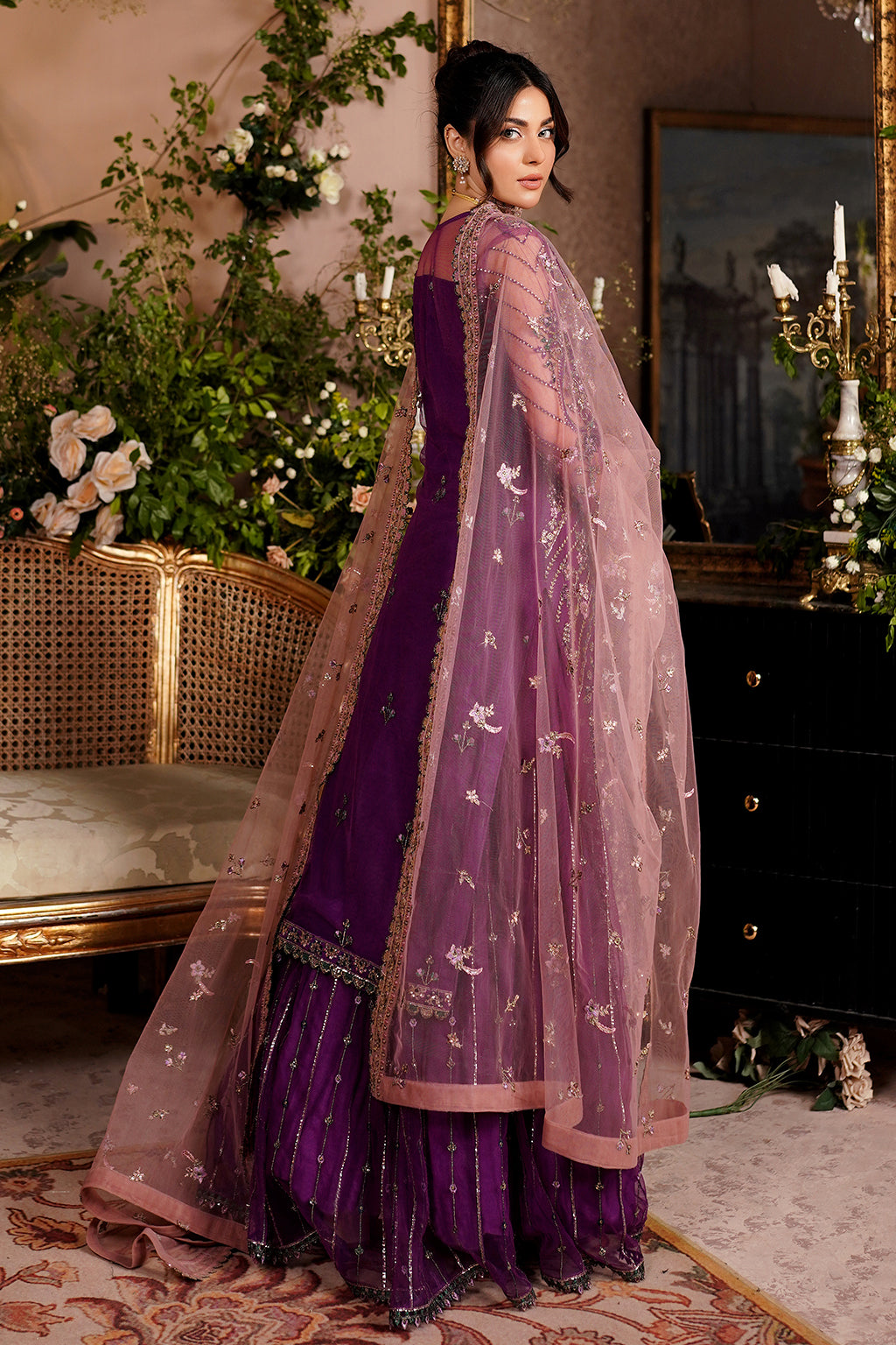 Maryams | Aarzu Formals | Elayha-A-8002 by Maryams - Designer Dress - Type: Ladies Clothes - Available at Libayah - 100% Original