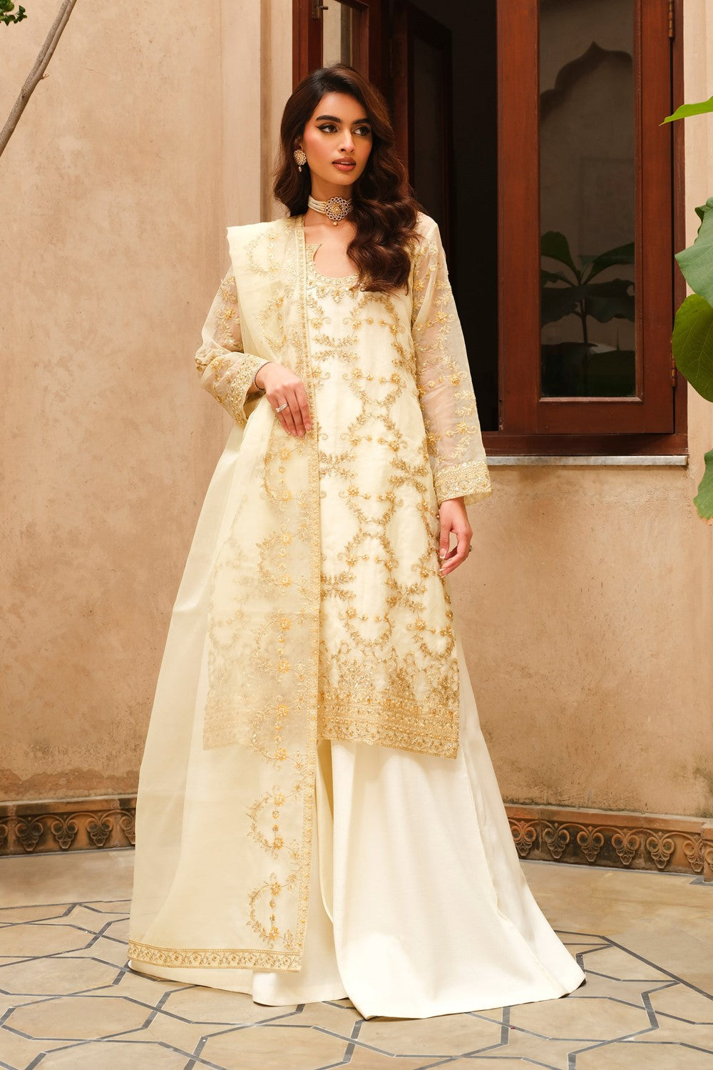 Maryum N Maria | Musk Formals |  LENORE - FS40038 by Maryum N Maria - Designer Dress - Type: Ladies Clothes - Available at Libayah - 100% Original