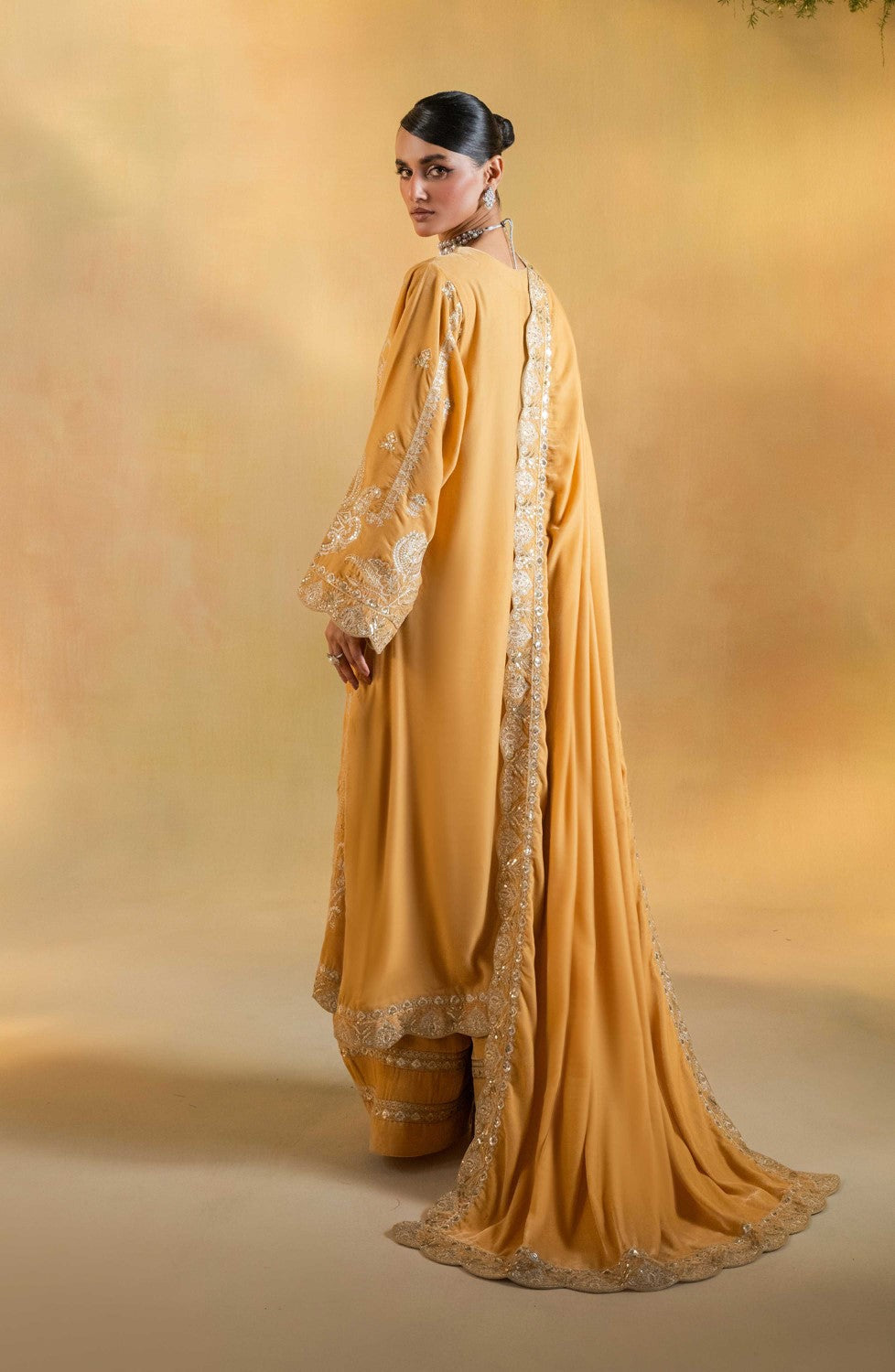 Maryum N Maria | Pairahan Formals |   MW40023 - RAH by Maryum N Maria - Designer Dress - Type: Ladies Clothes - Available at Libayah - 100% Original