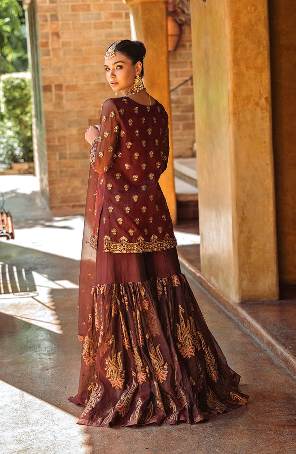 Maryum N Maria | Riwayat Wedding Formals | EROMI - MW24-553 by Maryum N Maria - Designer Dress - Type: Ladies Clothes - Available at Libayah - 100% Original