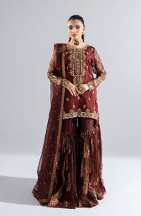 Maryum N Maria | Riwayat Wedding Formals | EROMI - MW24-553 by Maryum N Maria - Designer Dress - Type: Ladies Clothes - Available at Libayah - 100% Original