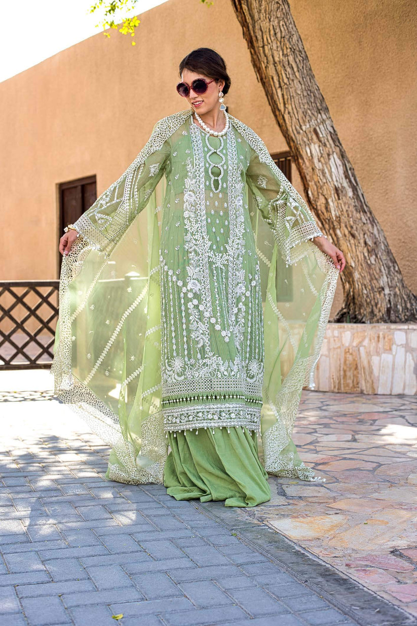 Kara | Kamdani Festive Collection | Meadow Delight by Kara - Designer Dress - Type: Ladies Clothes - Available at Libayah - 100% Original